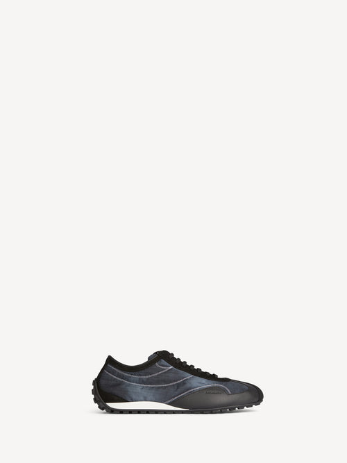 Racing Low trainers in nylon and leather