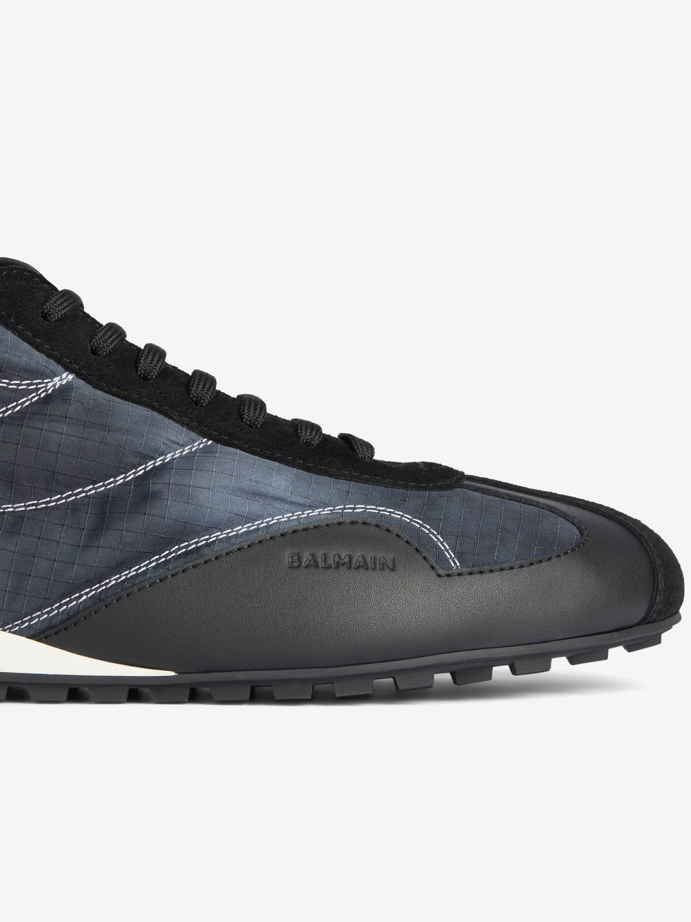 Racing Low trainers in nylon and leather