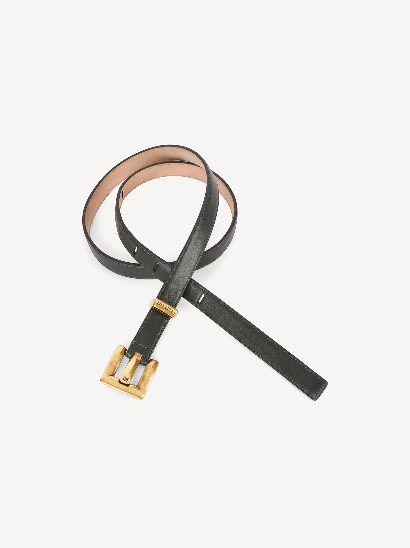 Anthem smooth leather belt