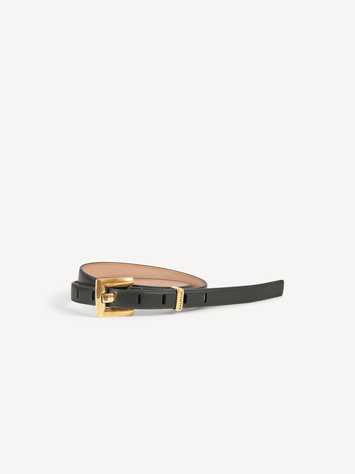 Anthem smooth leather belt
