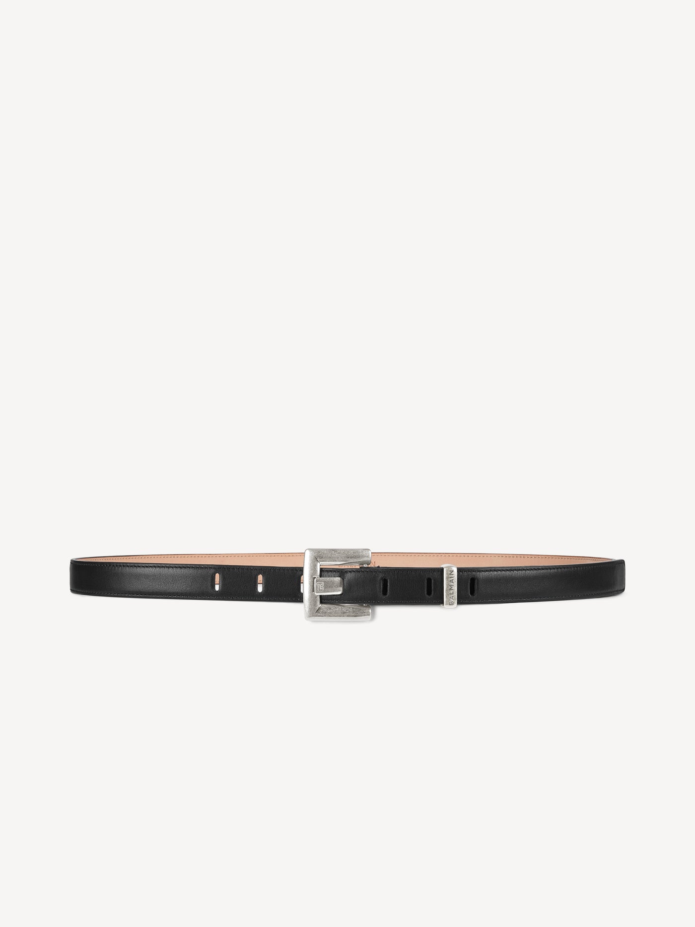 Anthem smooth leather belt