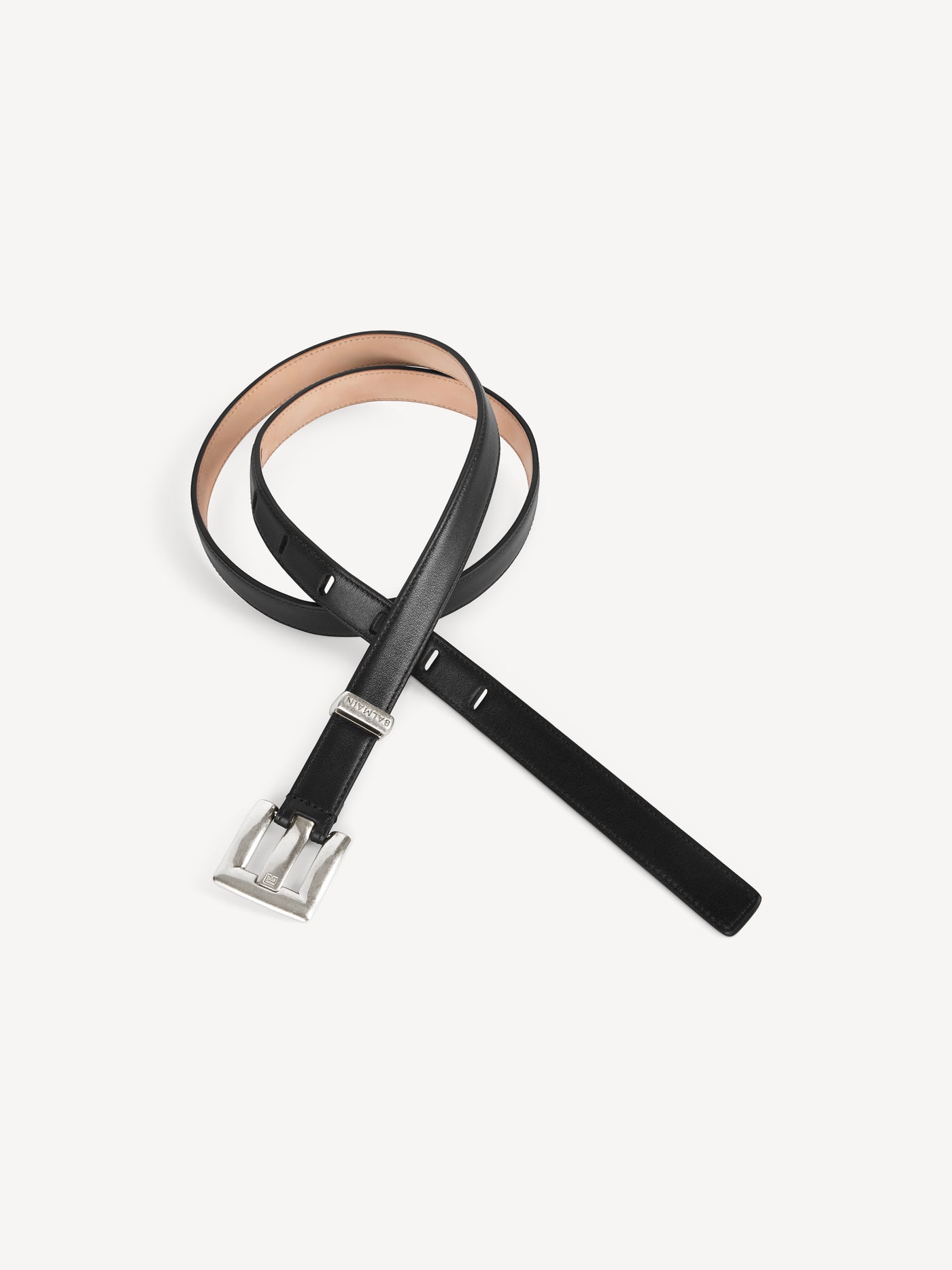 Anthem smooth leather belt