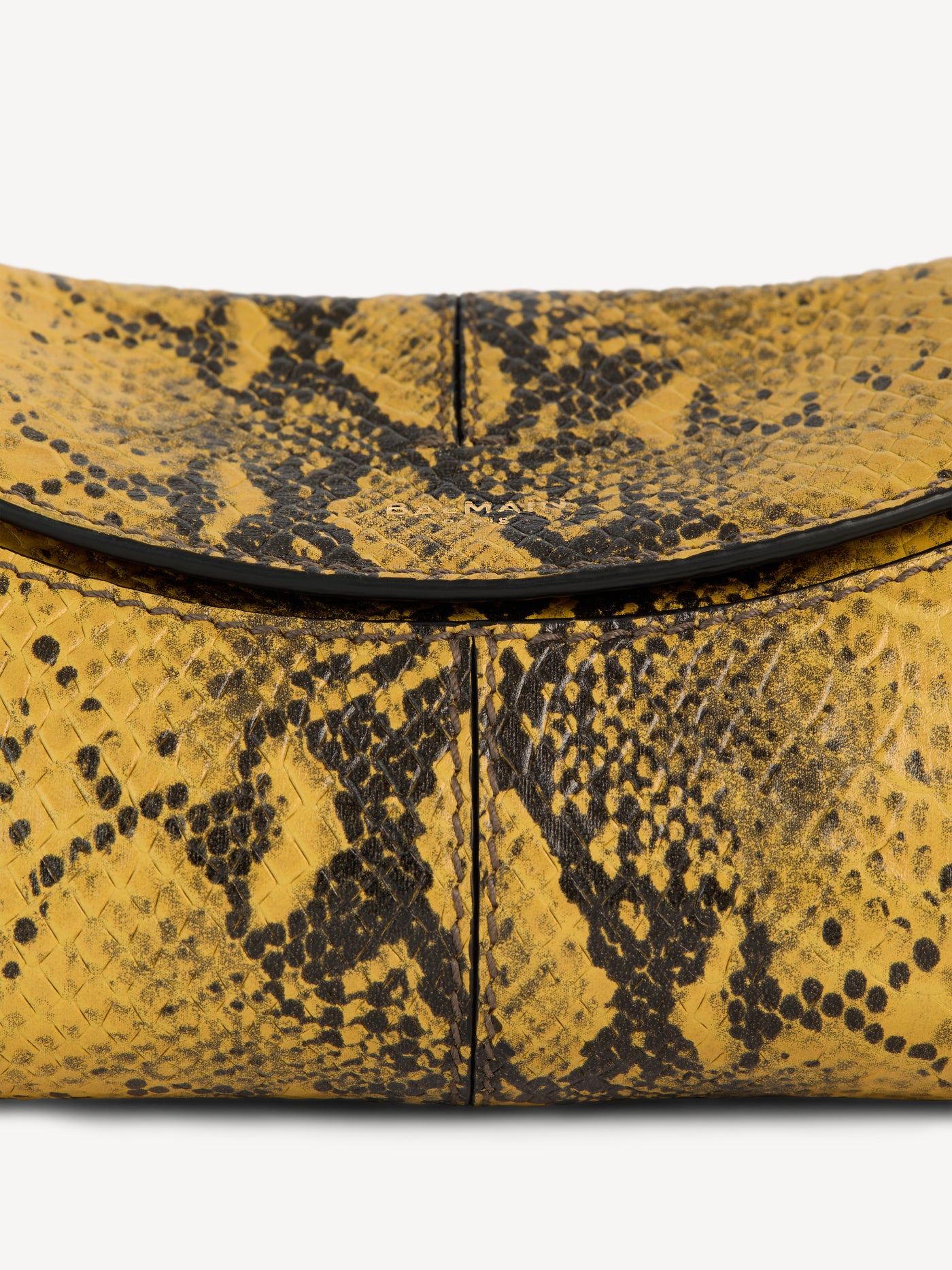 64-83 small bag in python-effect leather