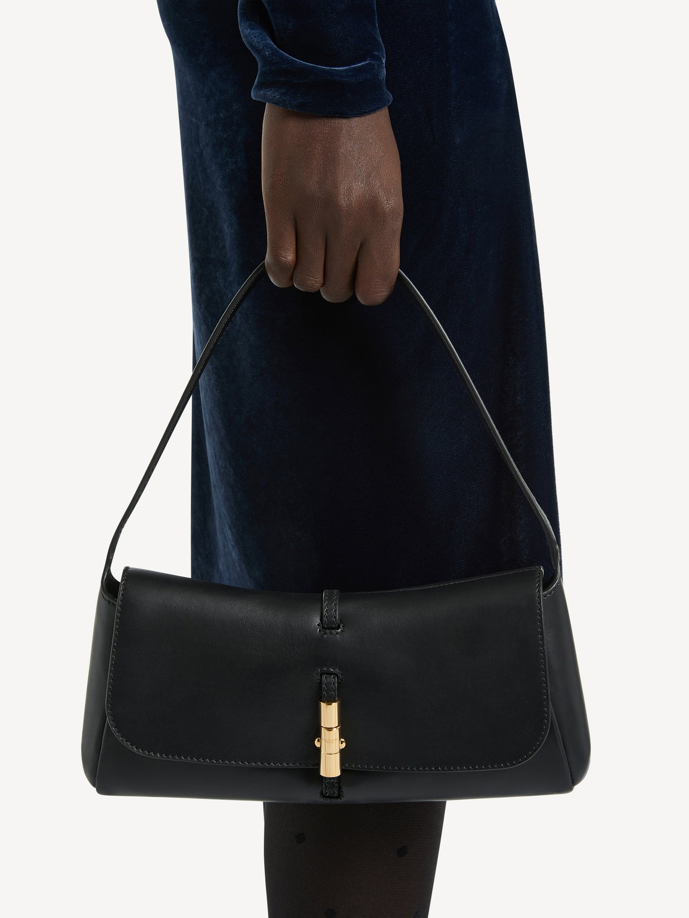 BALMAIN METROPOLIS bag in smooth leather