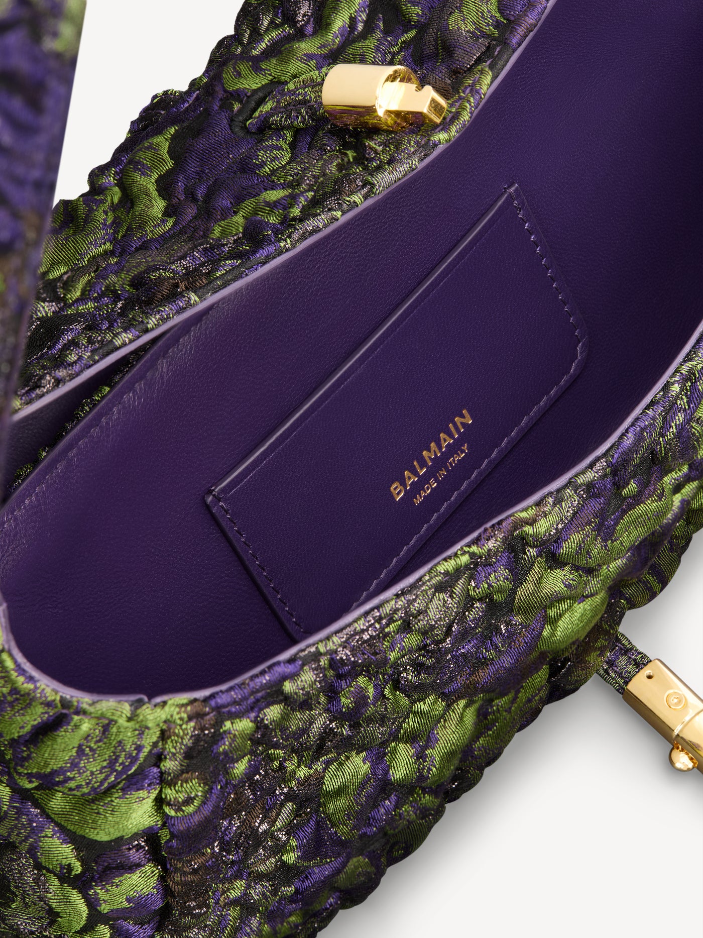 BALMAIN METROPOLIS jacquard bag