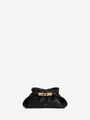 DINNER AT 8 small bag in smooth leather