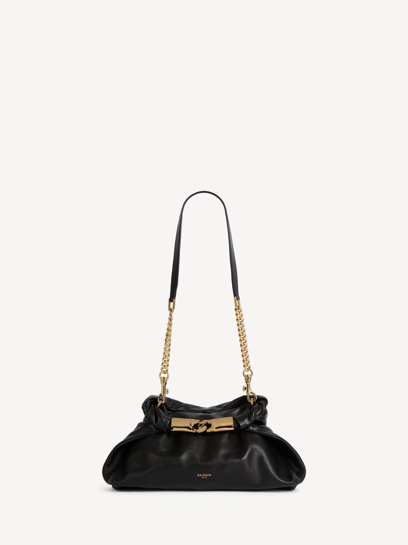 DINNER AT 8 small bag in smooth leather