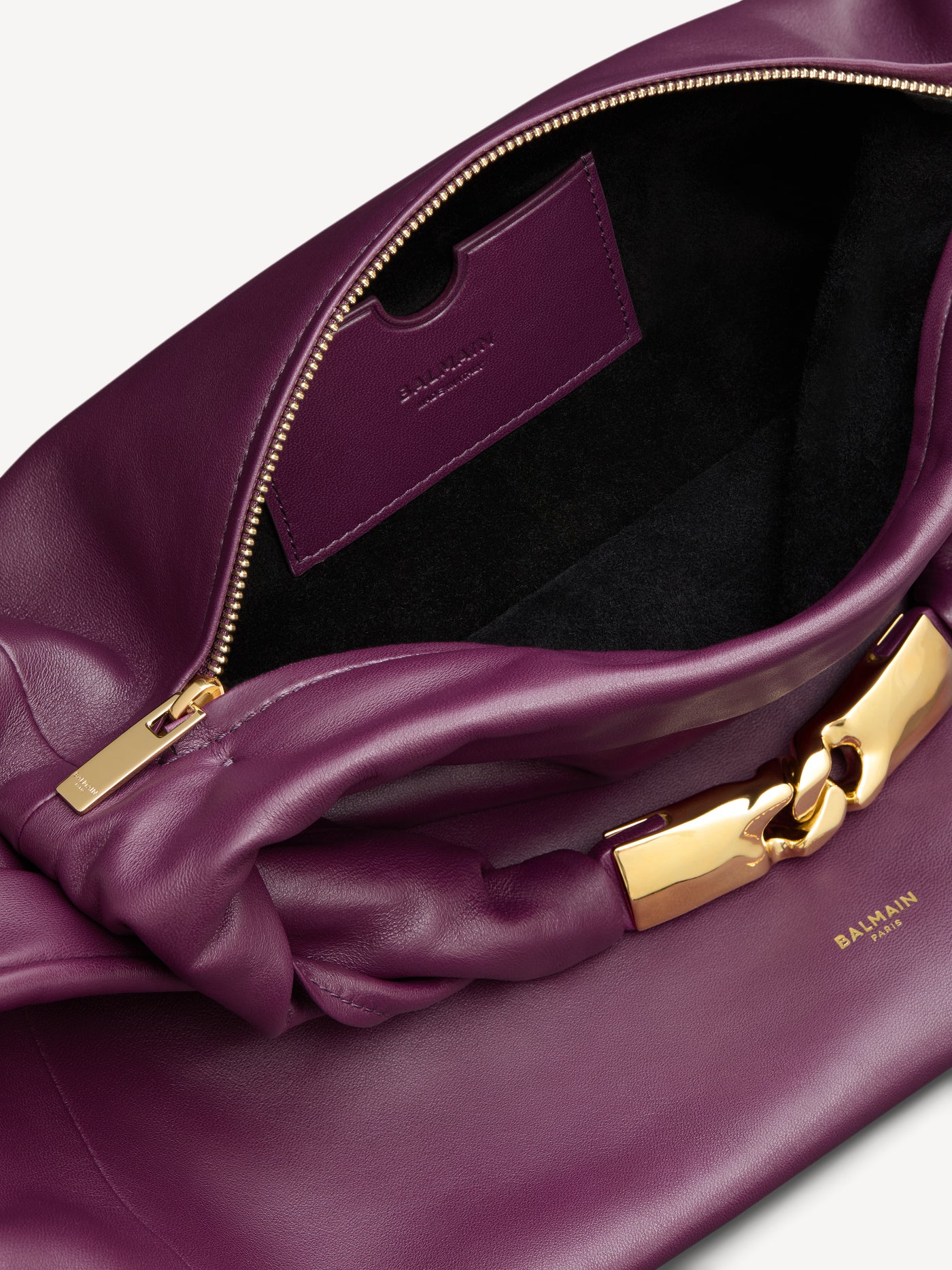 DINNER AT 8 medium bag in smooth leather