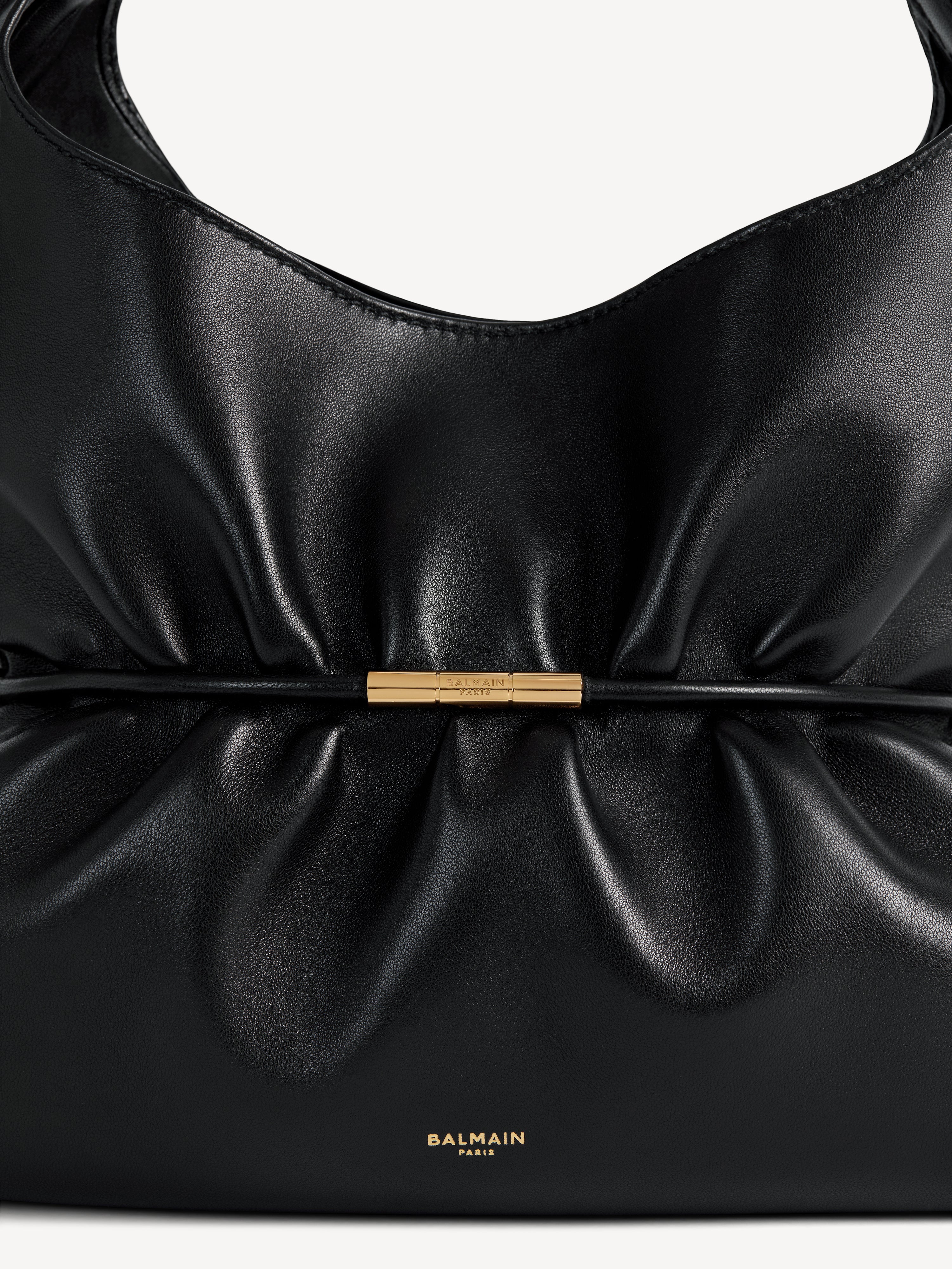 SPHYNX medium bag in smooth leather Black - Women I Balmain