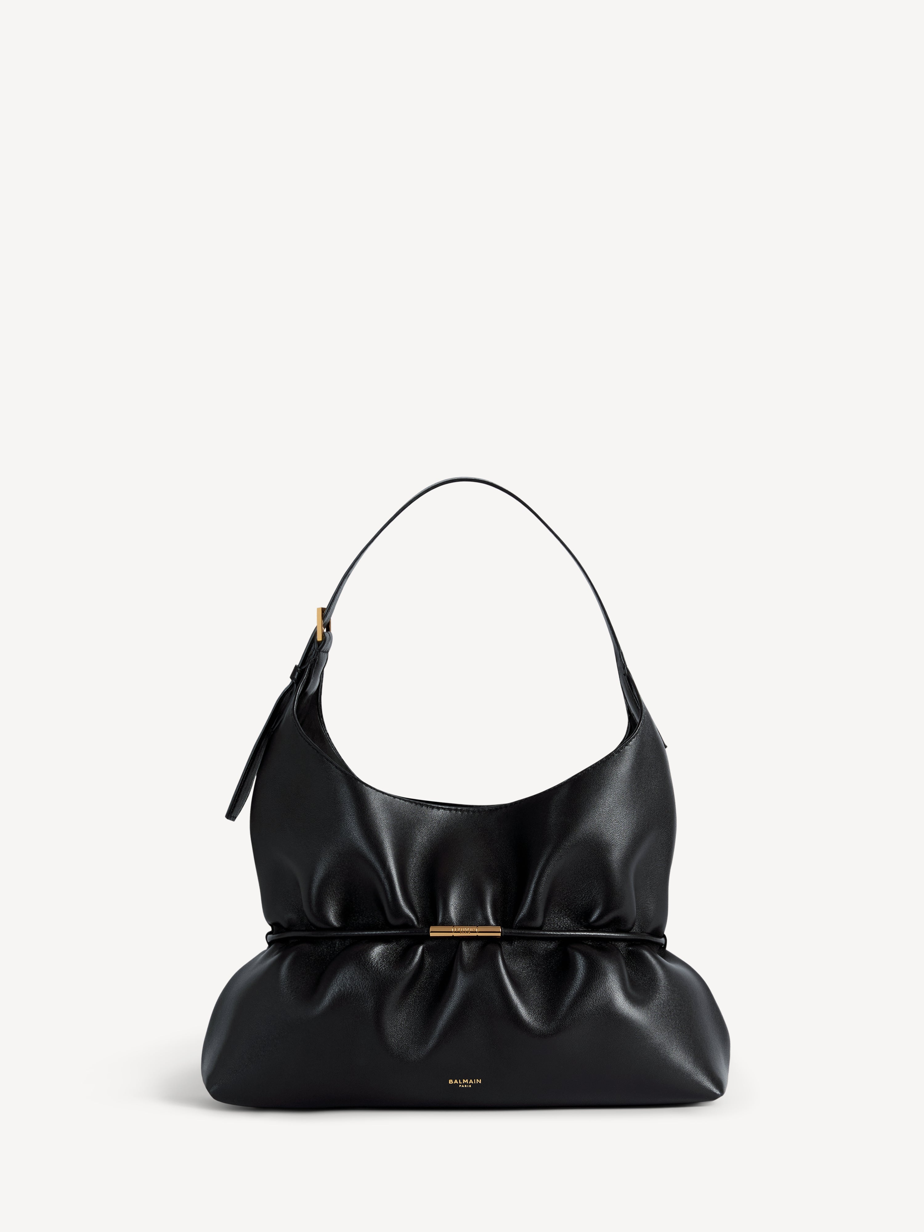 SPHYNX medium bag in smooth leather Black - Women I Balmain