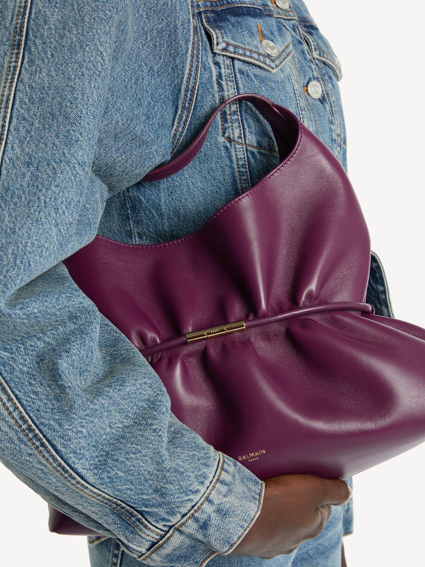 SPHYNX medium bag in smooth leather