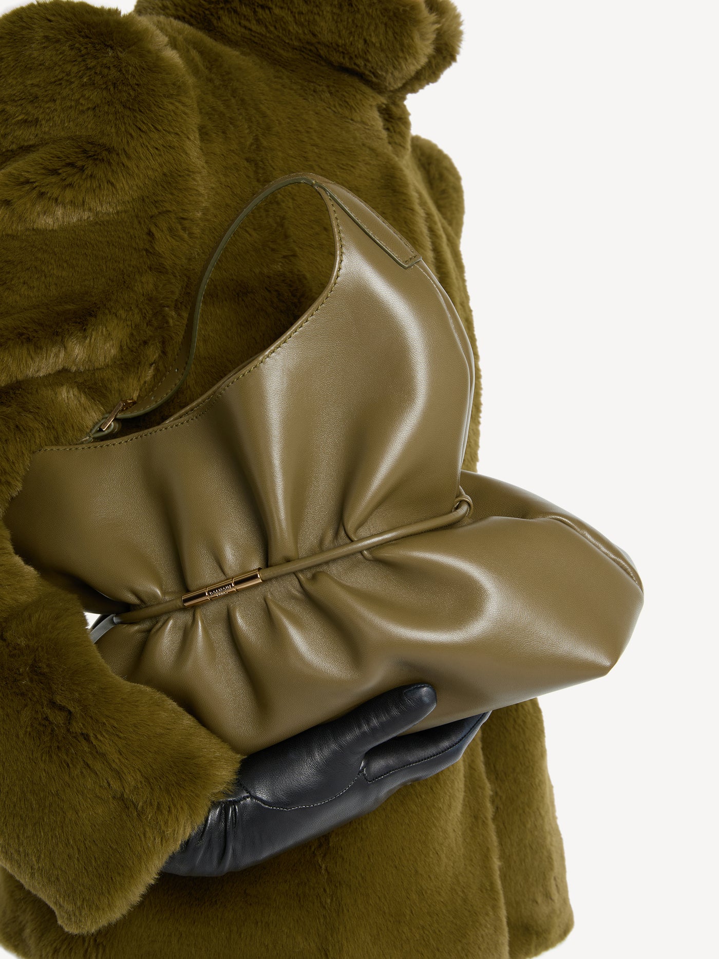 SPHYNX medium bag in smooth leather
