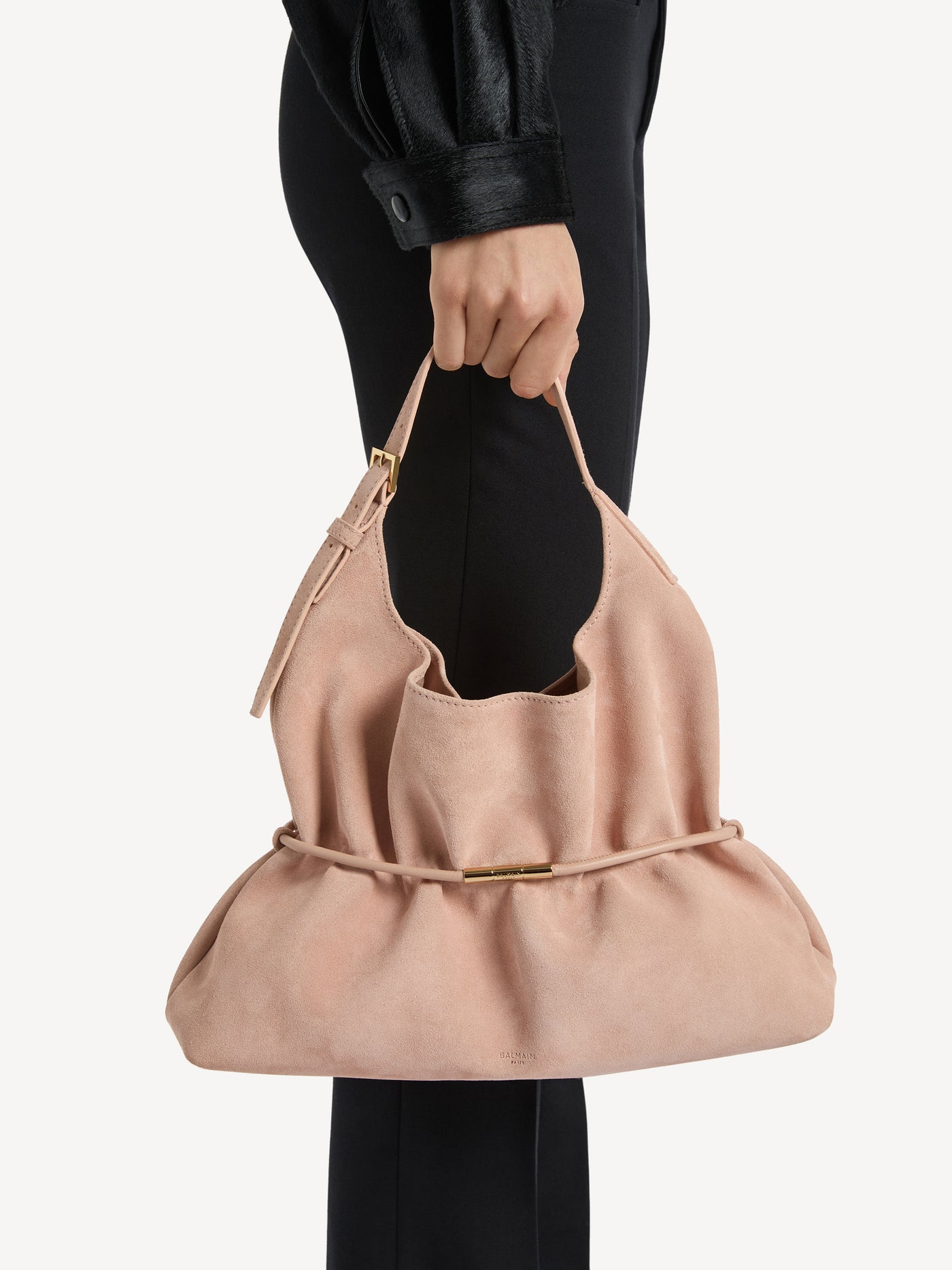 SPHYNX medium bag in suede