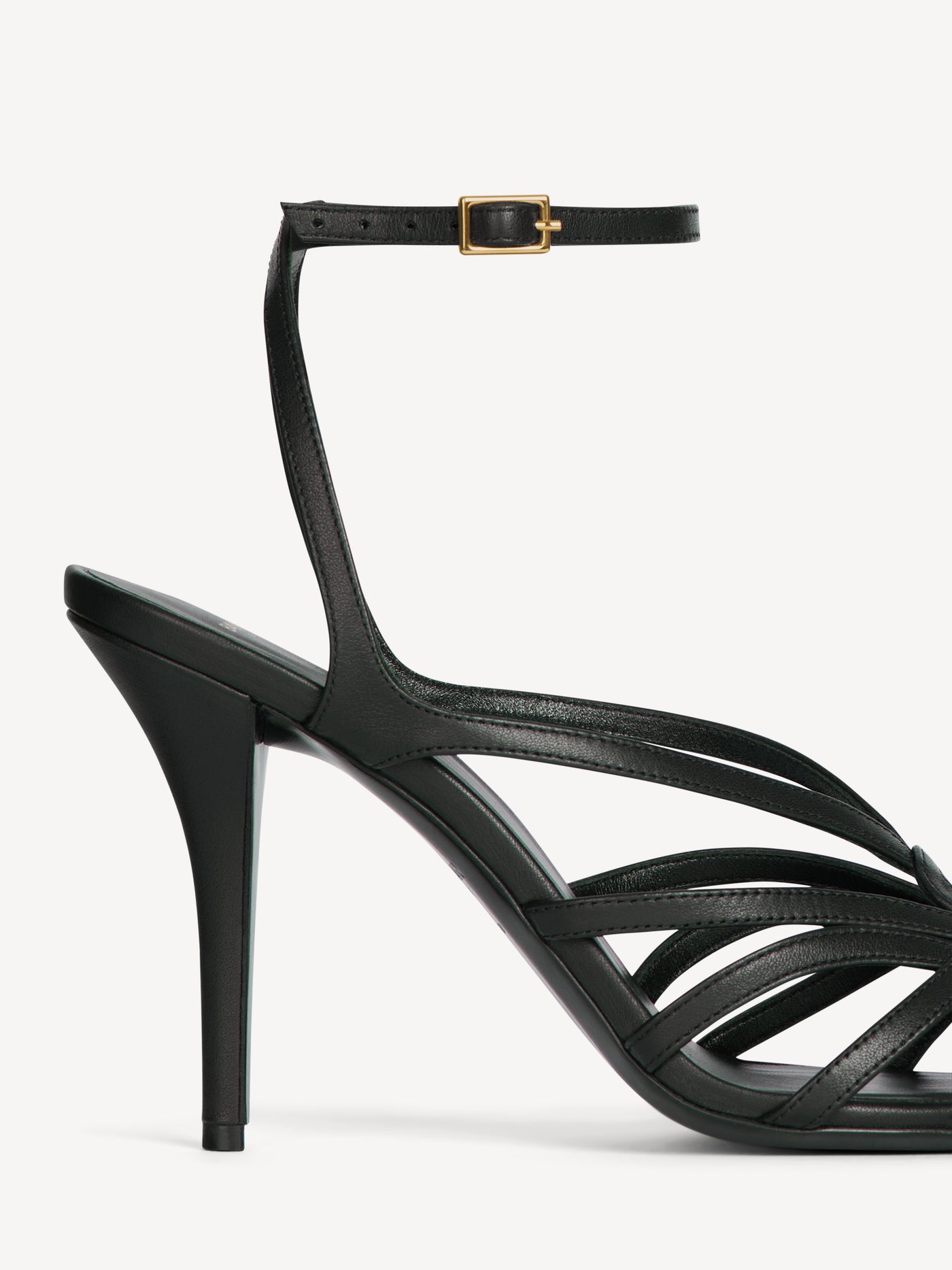 Smooth leather Cage sandals