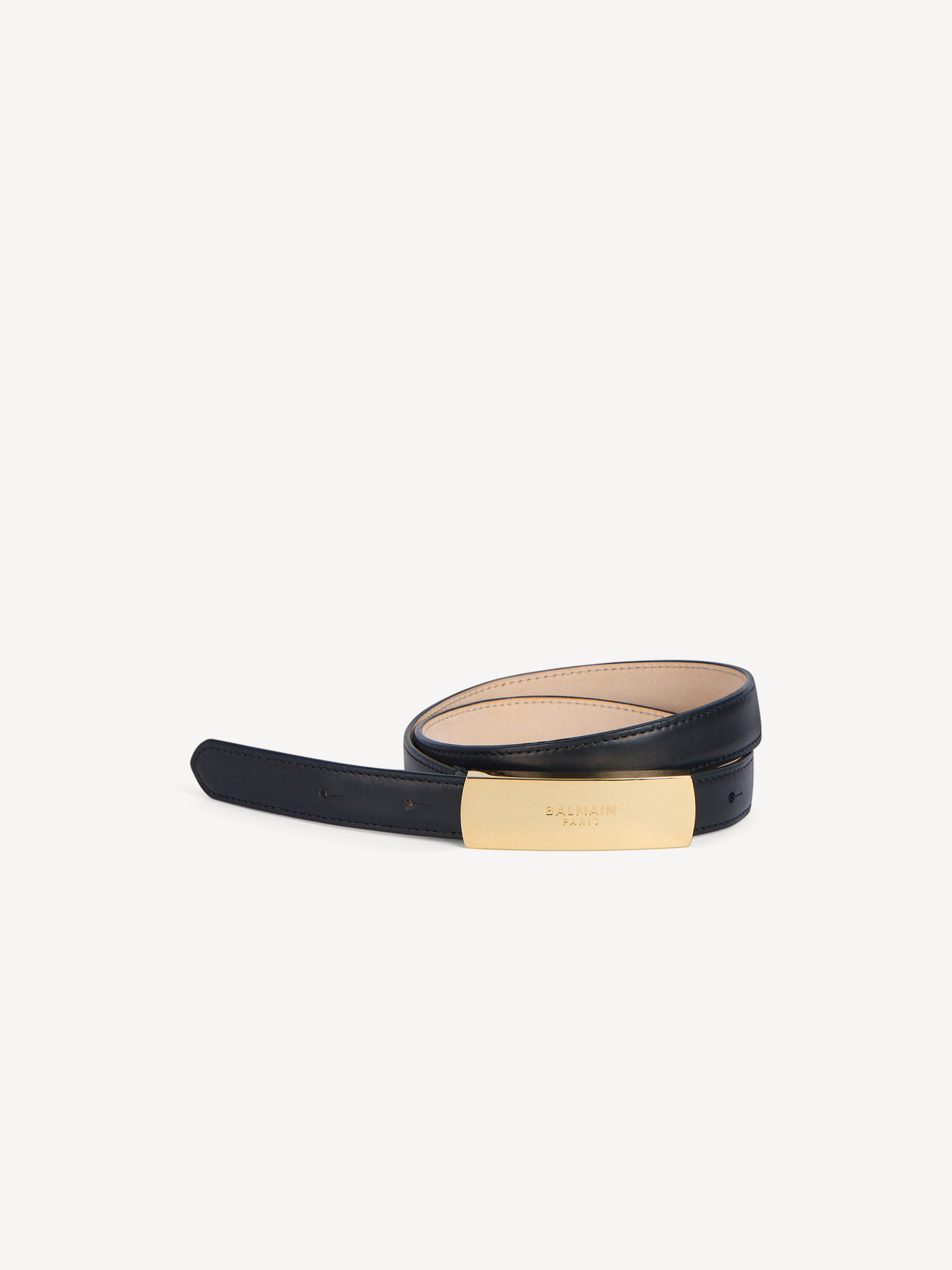 Balmain smooth leather belt
