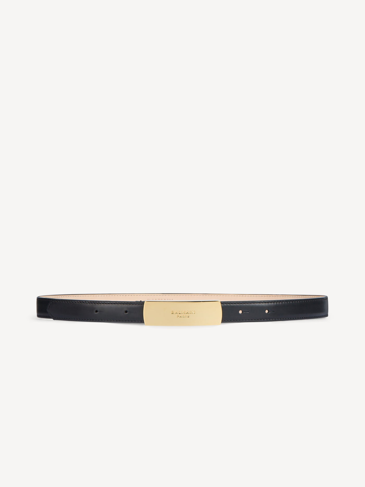 Balmain smooth leather belt