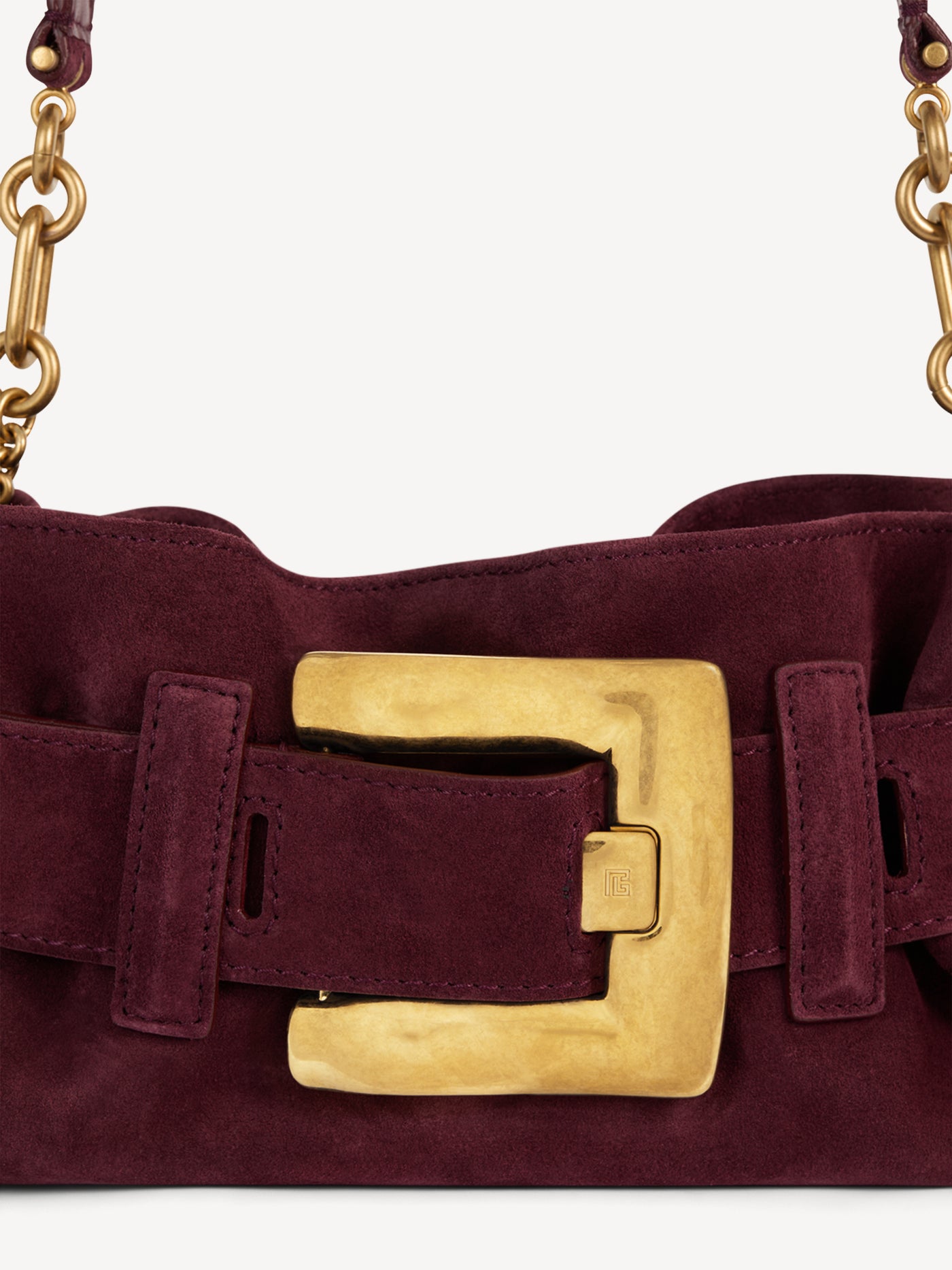 Anthem Mini suede leather bag