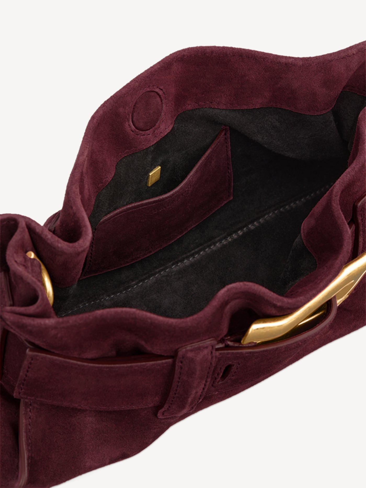 Anthem Mini suede leather bag