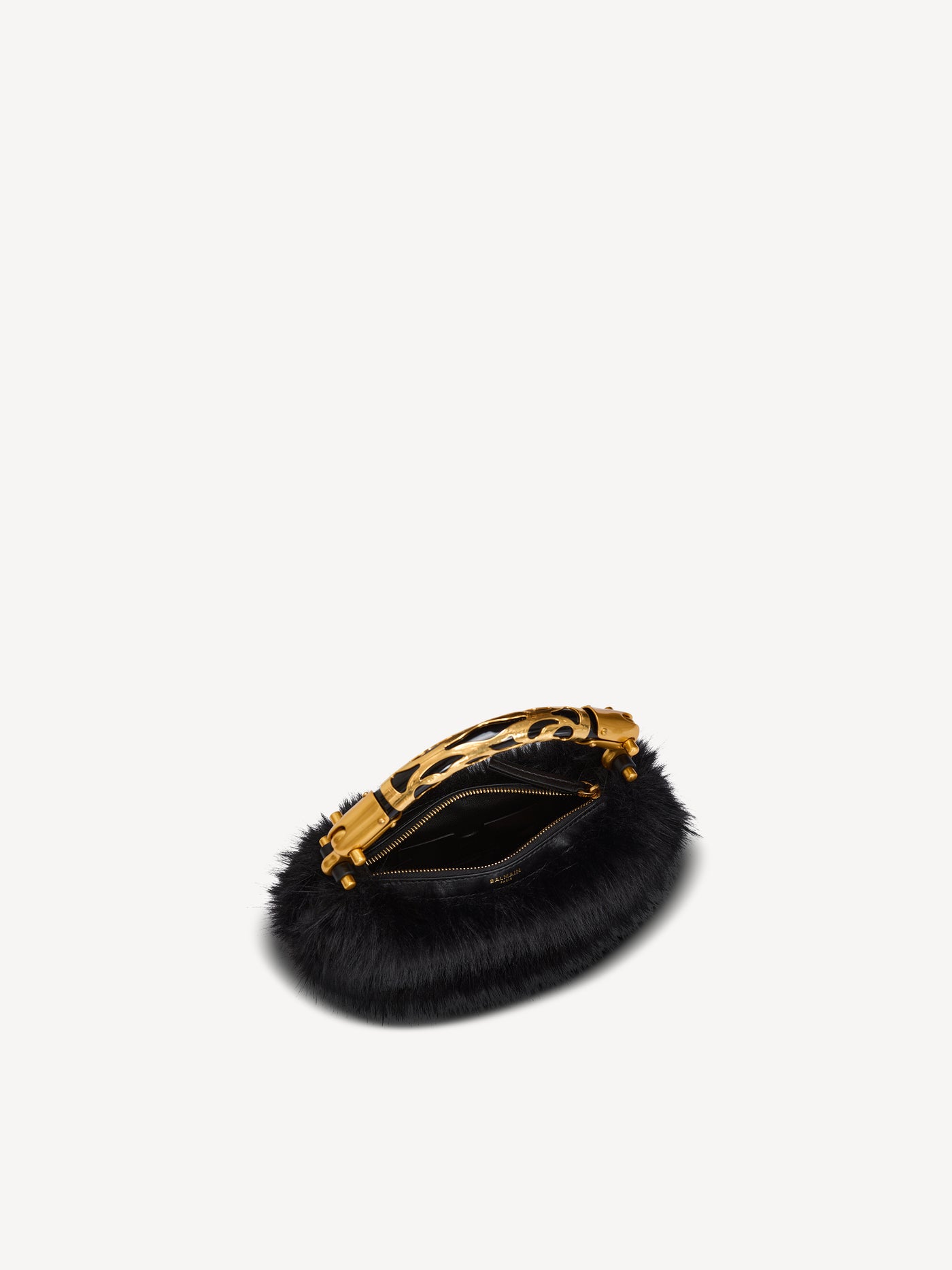 Mini Ebene bag in faux fur