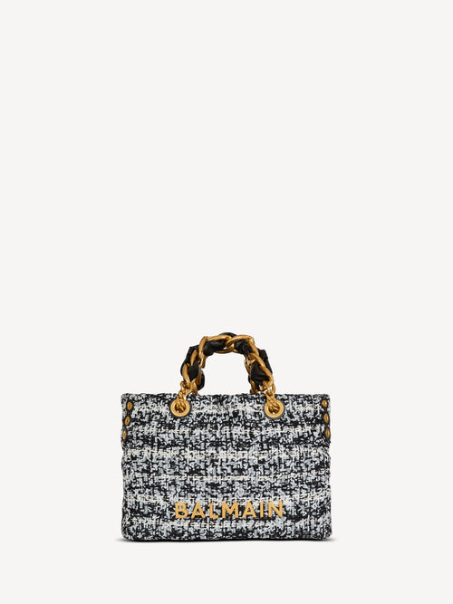Small 1945 Soft tweed tote bag