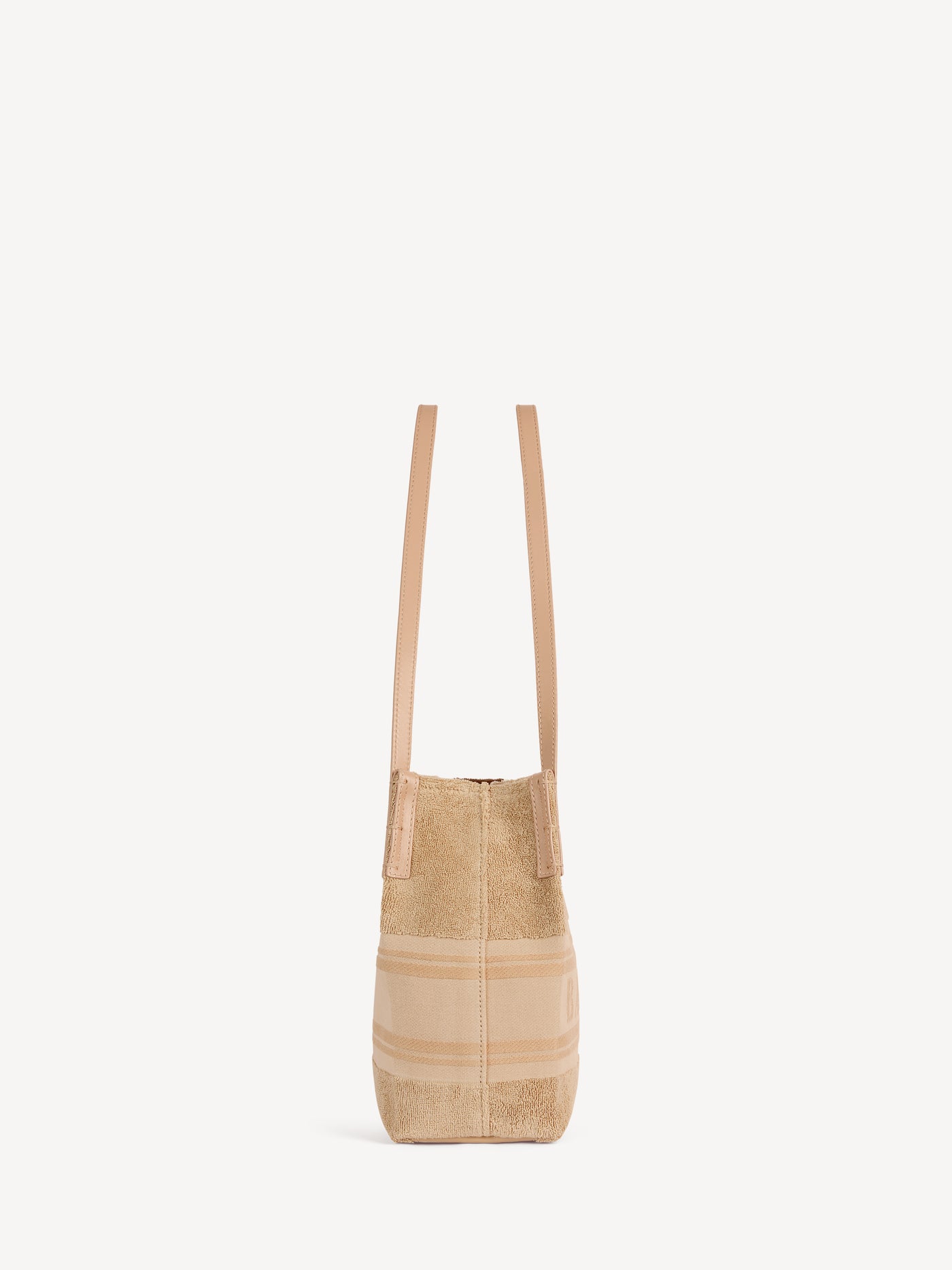 Small Release tote bag in cotton bouclé