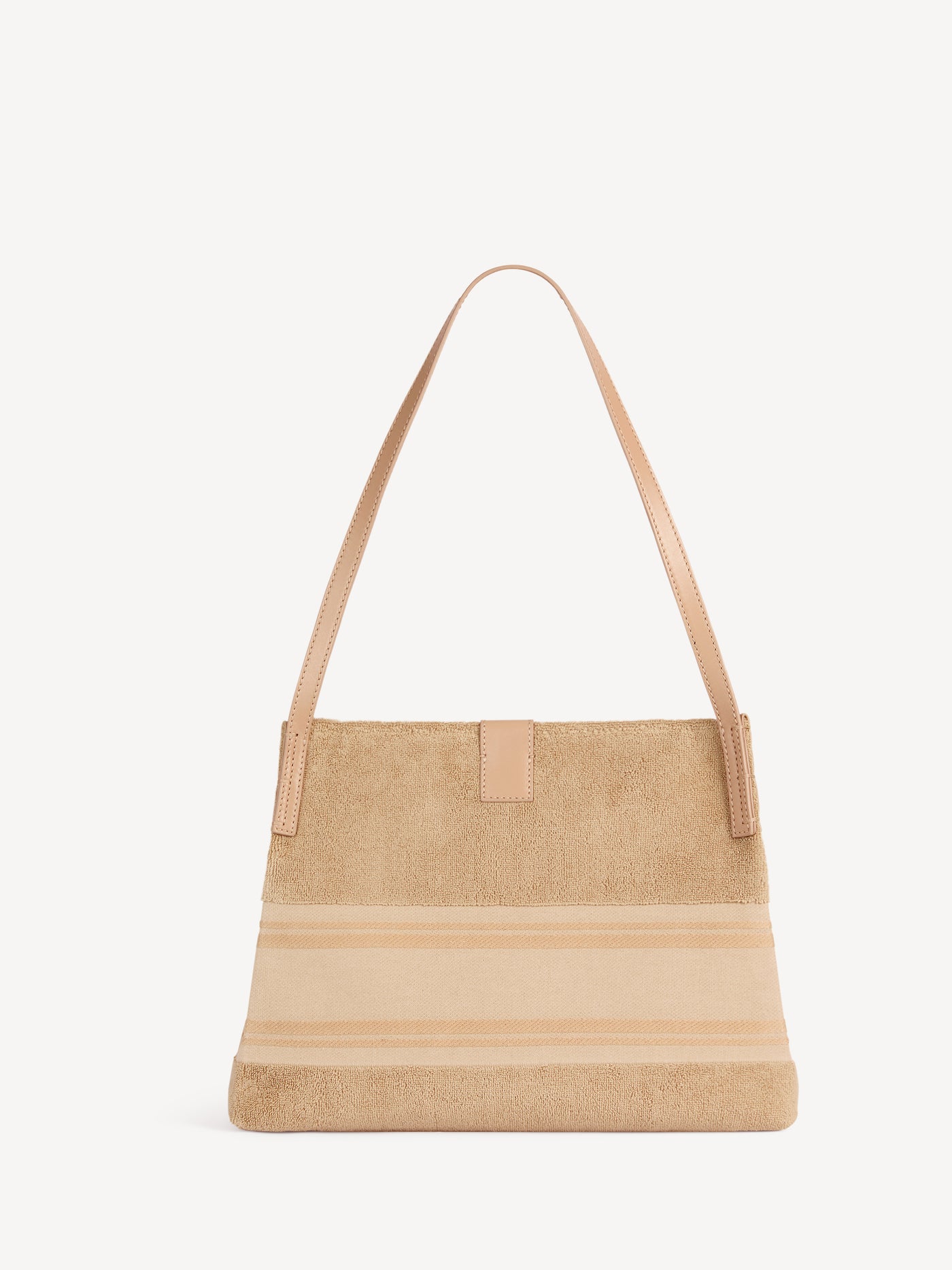 Small Release tote bag in cotton bouclé