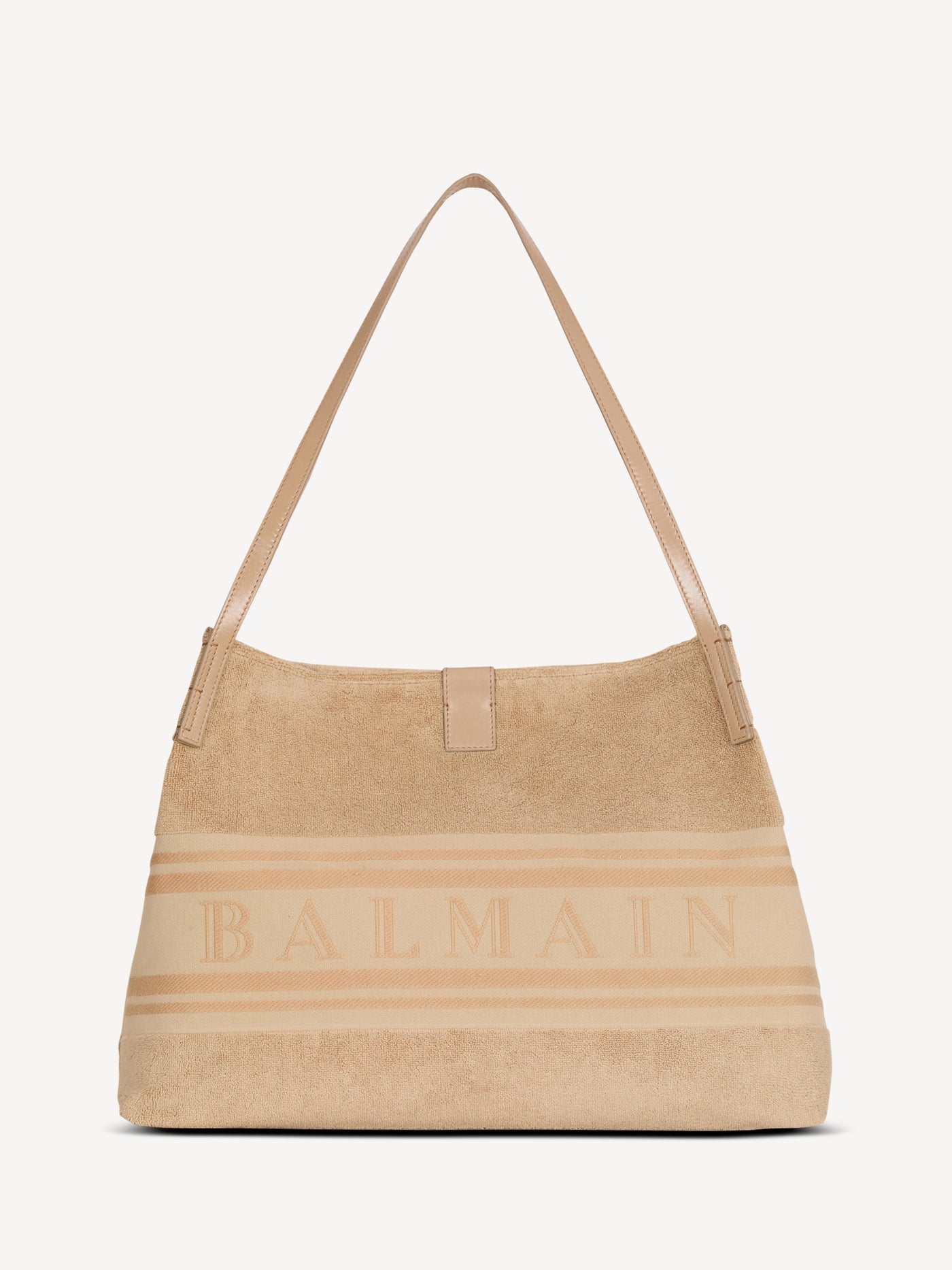 Medium Release tote bag in cotton bouclé