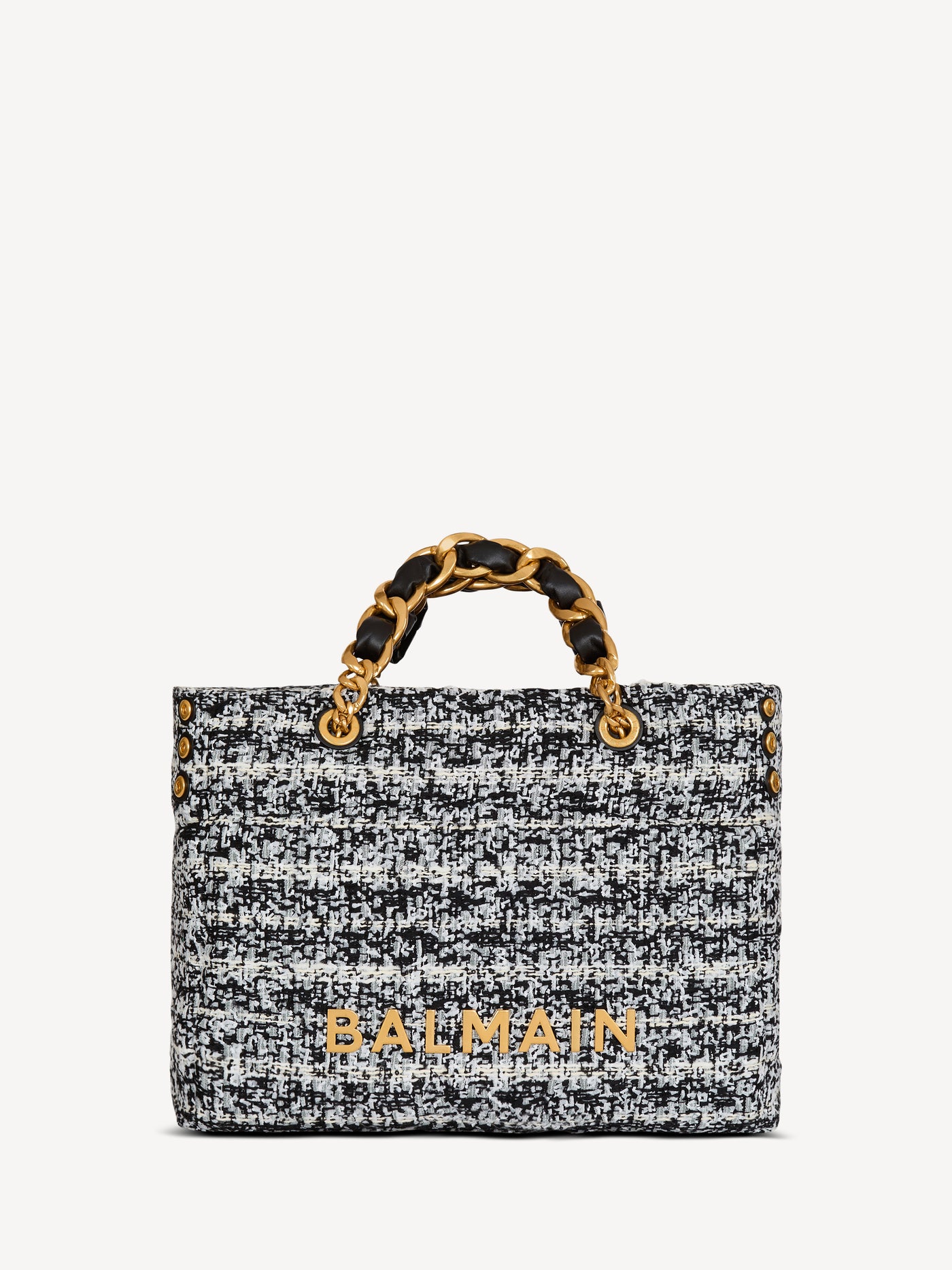 1945 Soft tweed tote bag