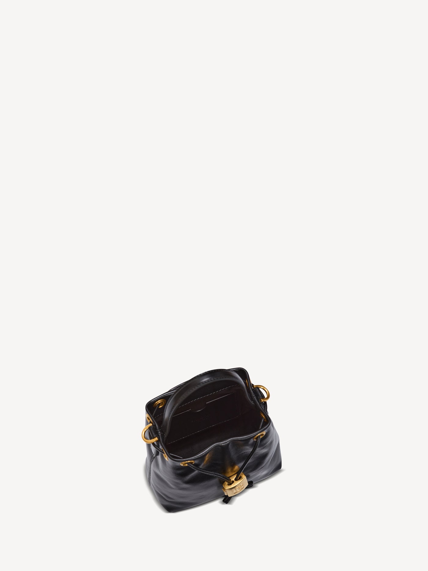 Pulse Bucket bag in smooth leather