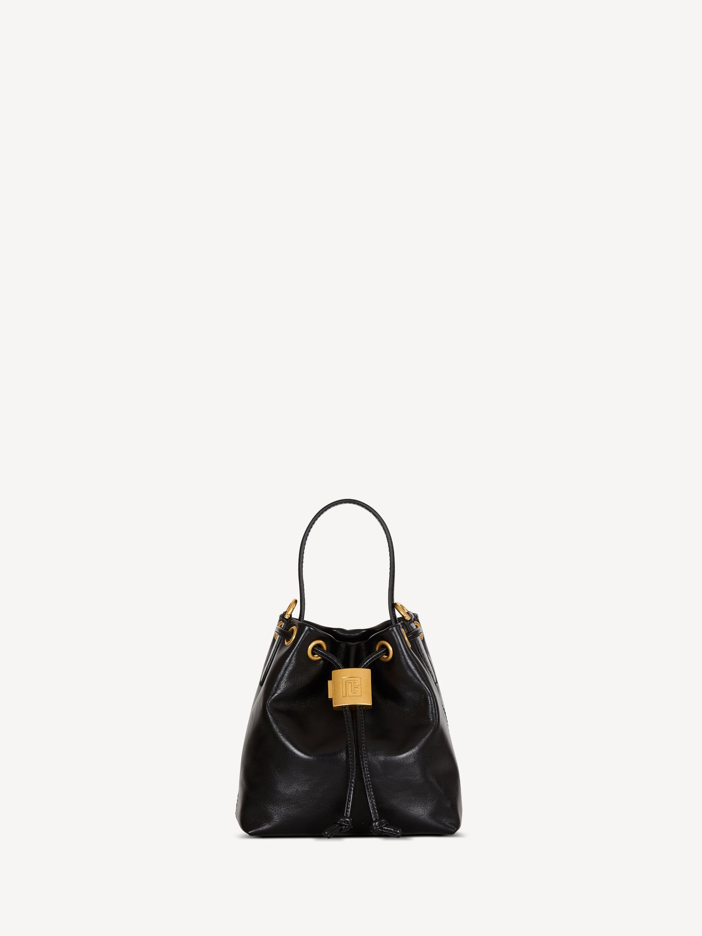 Pulse Bucket bag in smooth leather