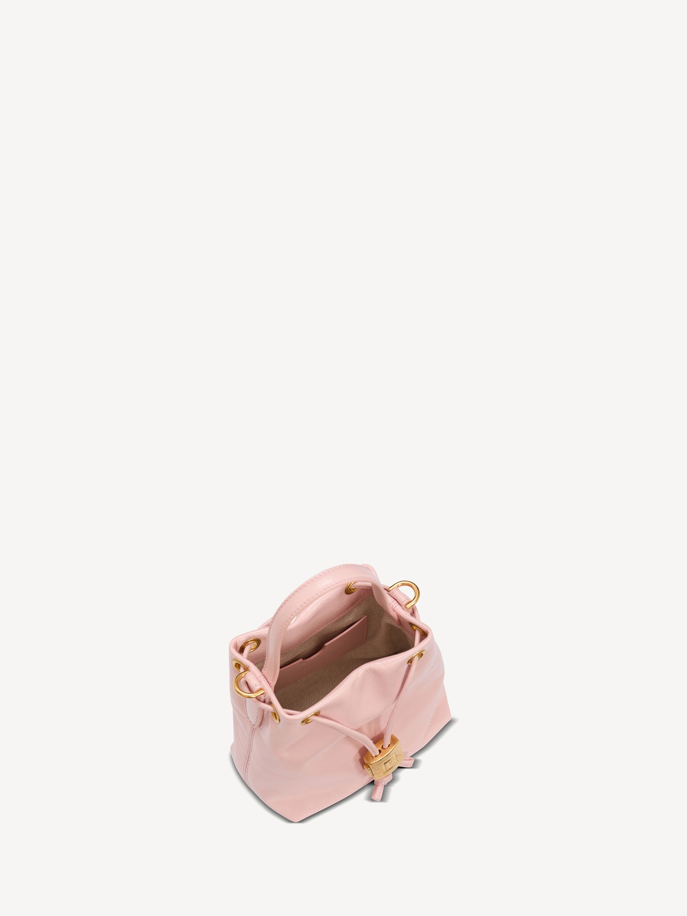 Pulse Bucket bag in smooth leather