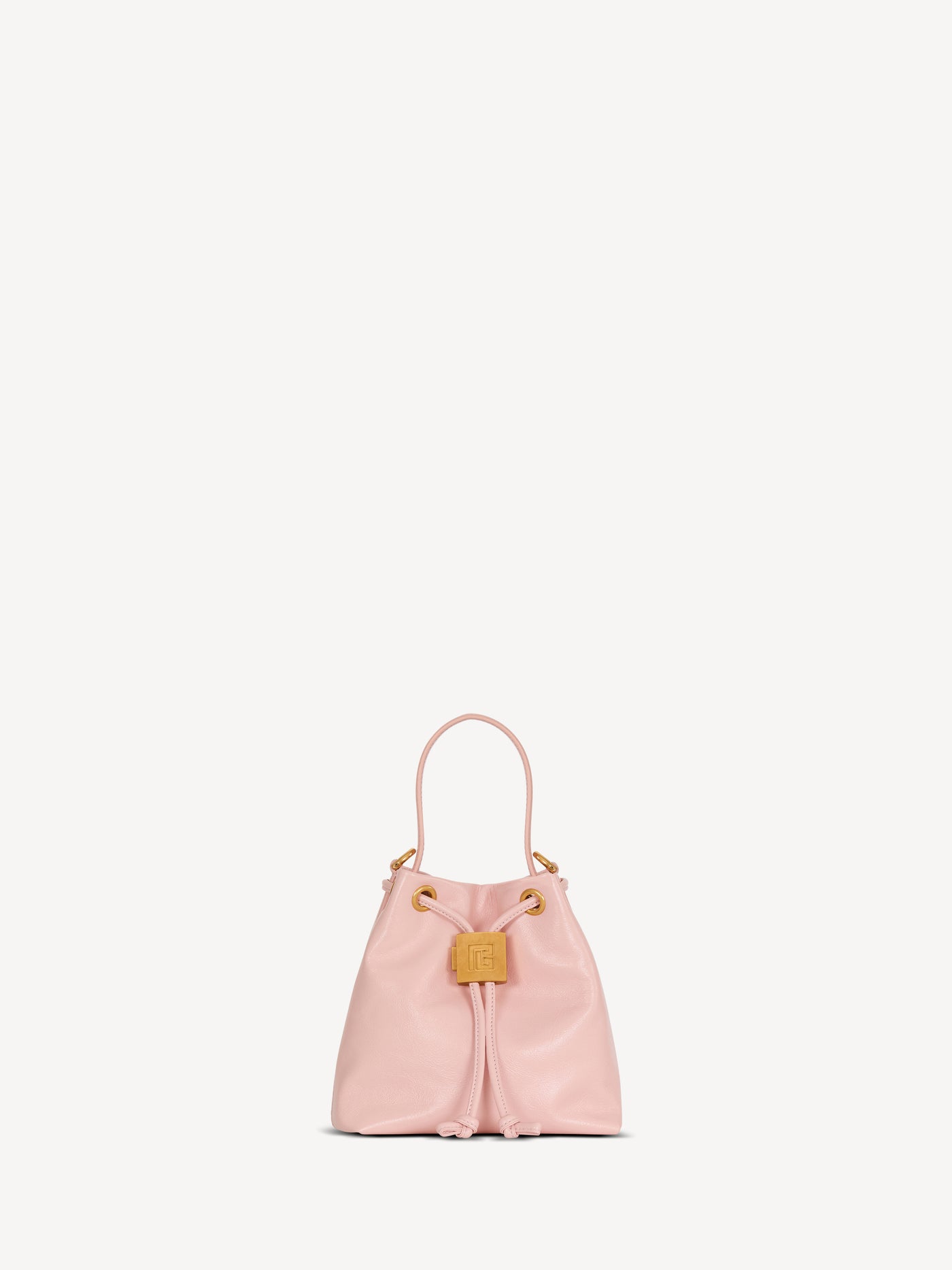 Pulse Bucket bag in smooth leather