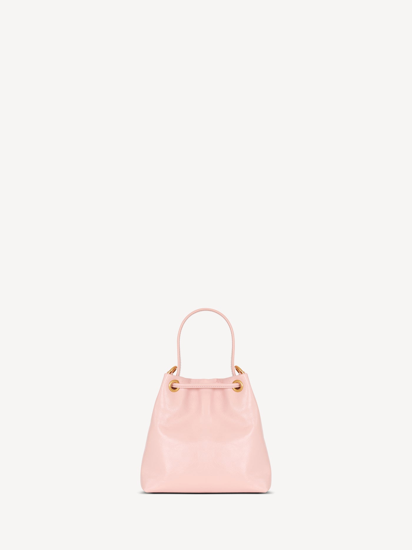 Pulse Bucket bag in smooth leather
