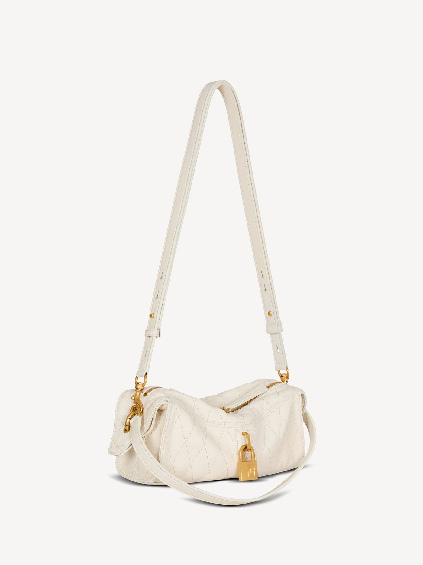 Small Pulse bag in smooth topstitched leather