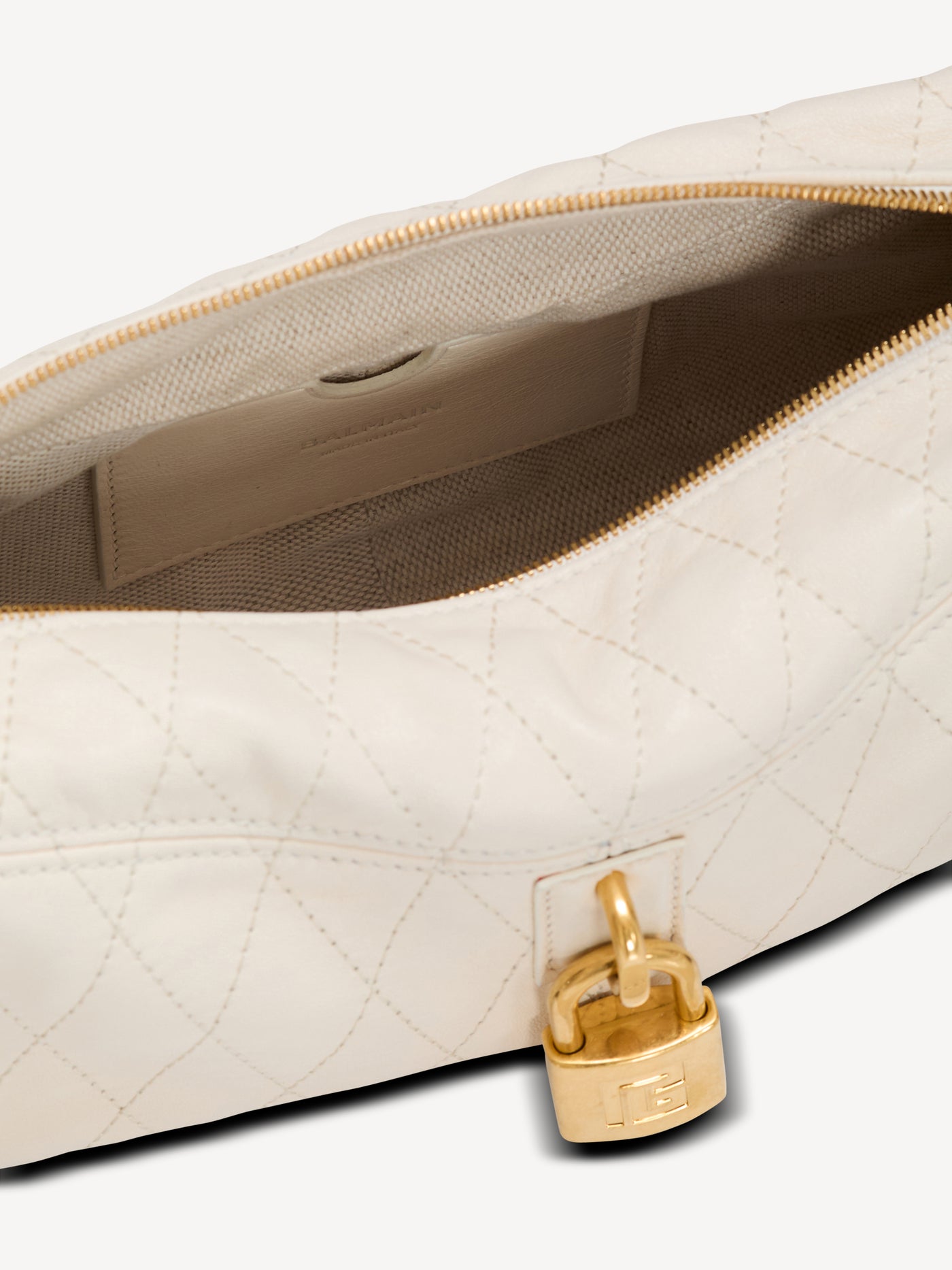 Small Pulse bag in smooth topstitched leather