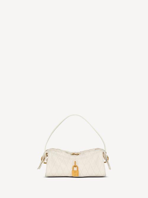 Small Pulse bag in smooth topstitched leather