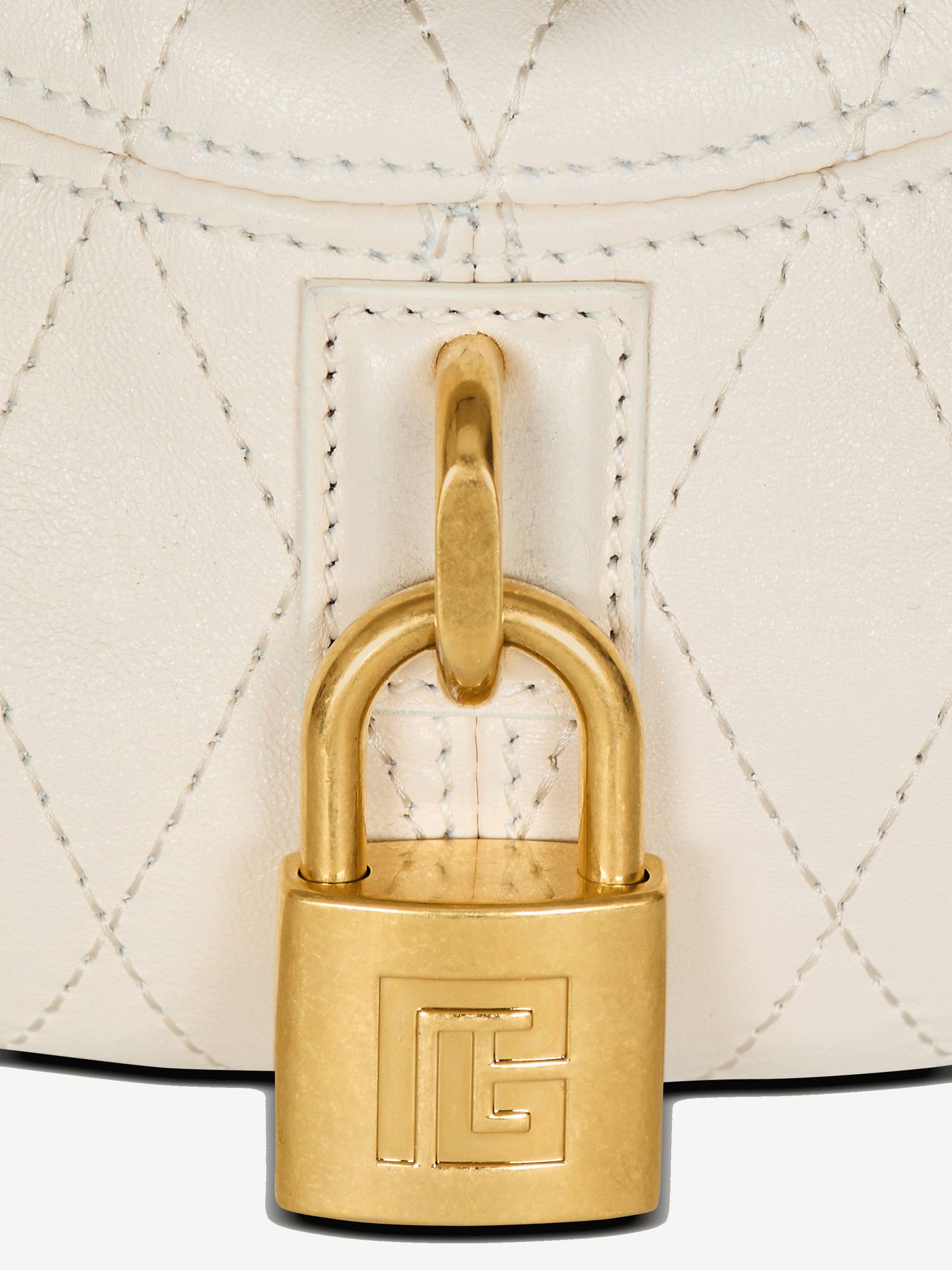 Small Pulse bag in smooth topstitched leather