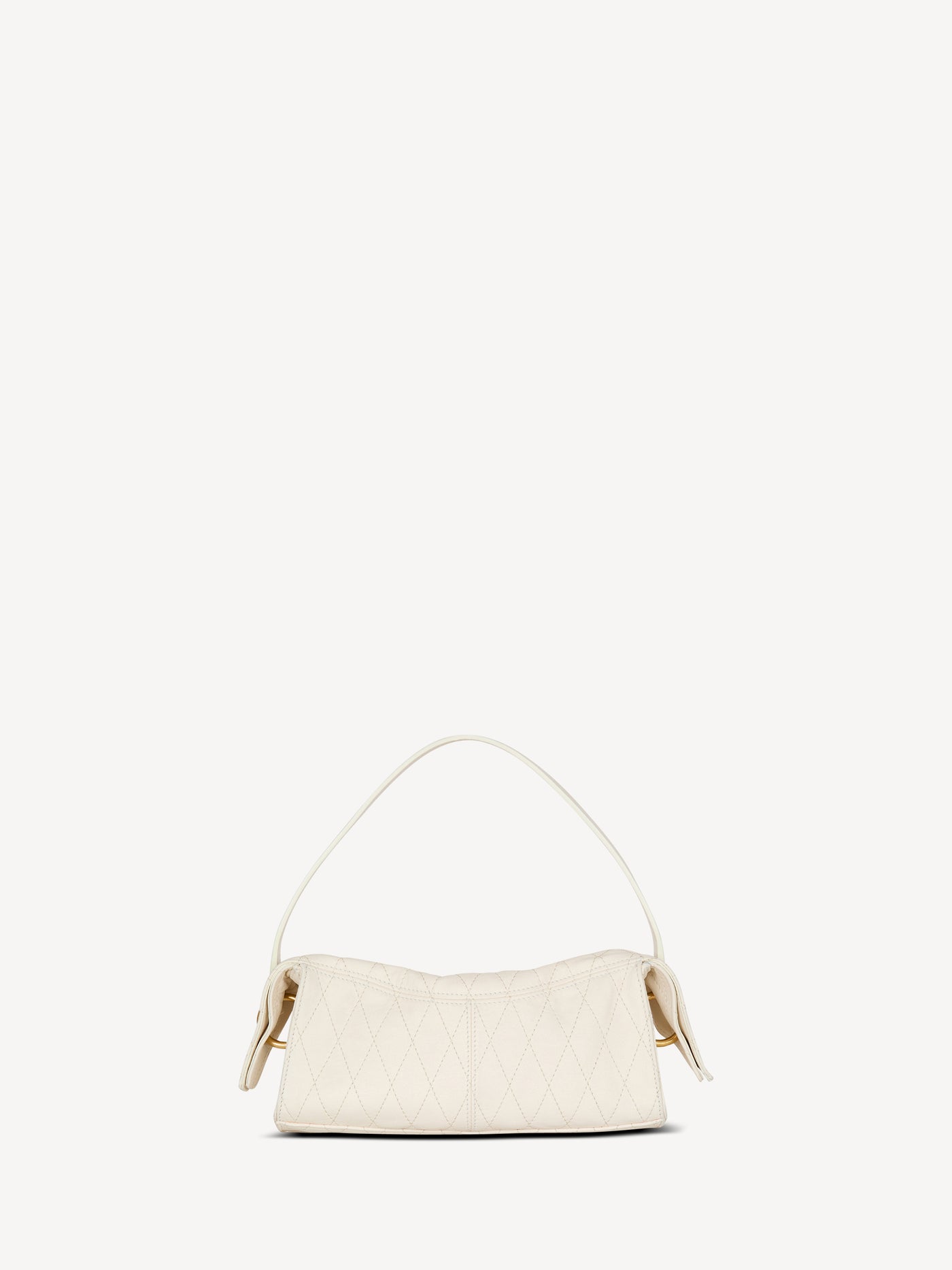 Small Pulse bag in smooth topstitched leather