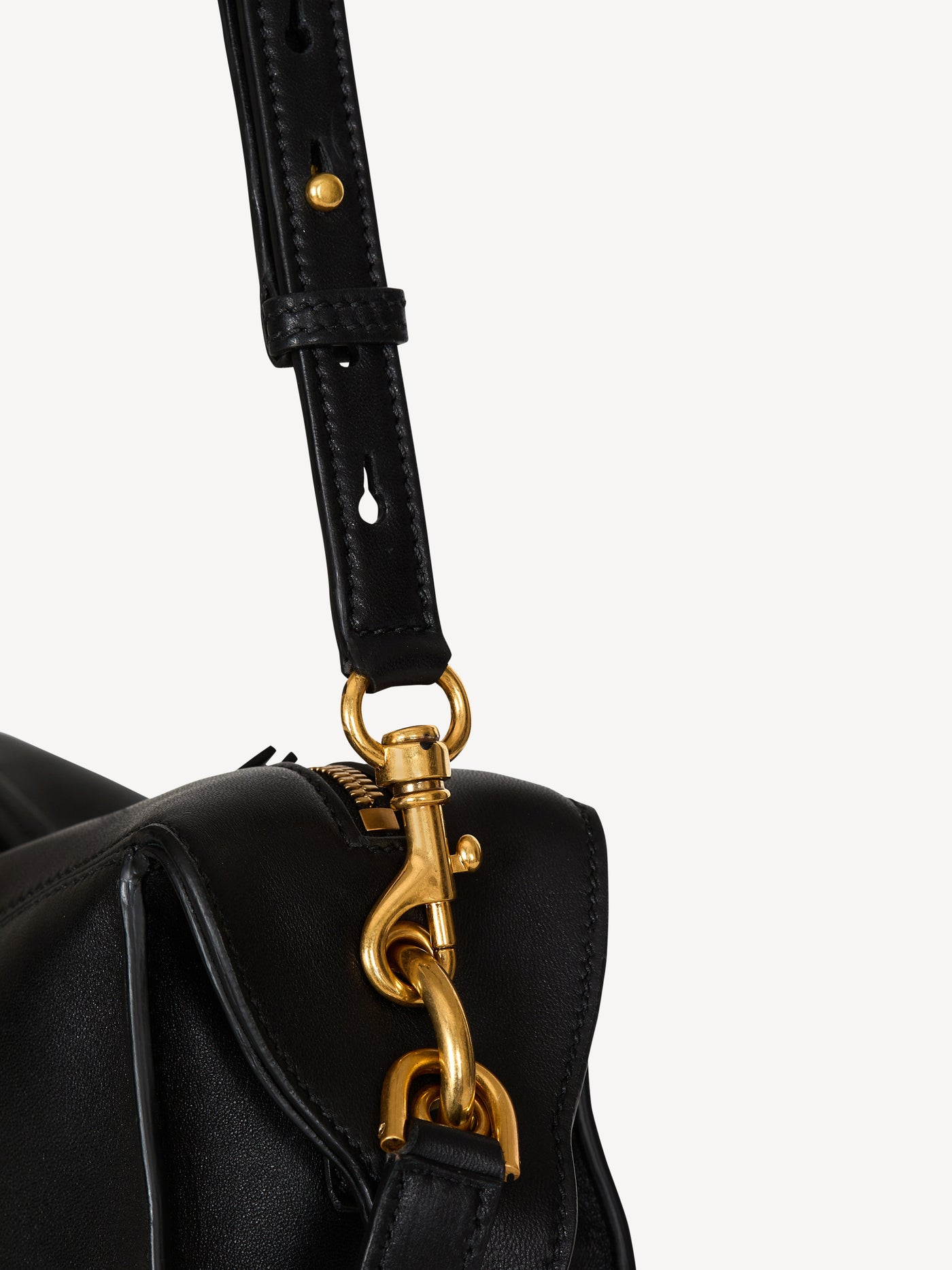 Small Pulse bag in smooth leather