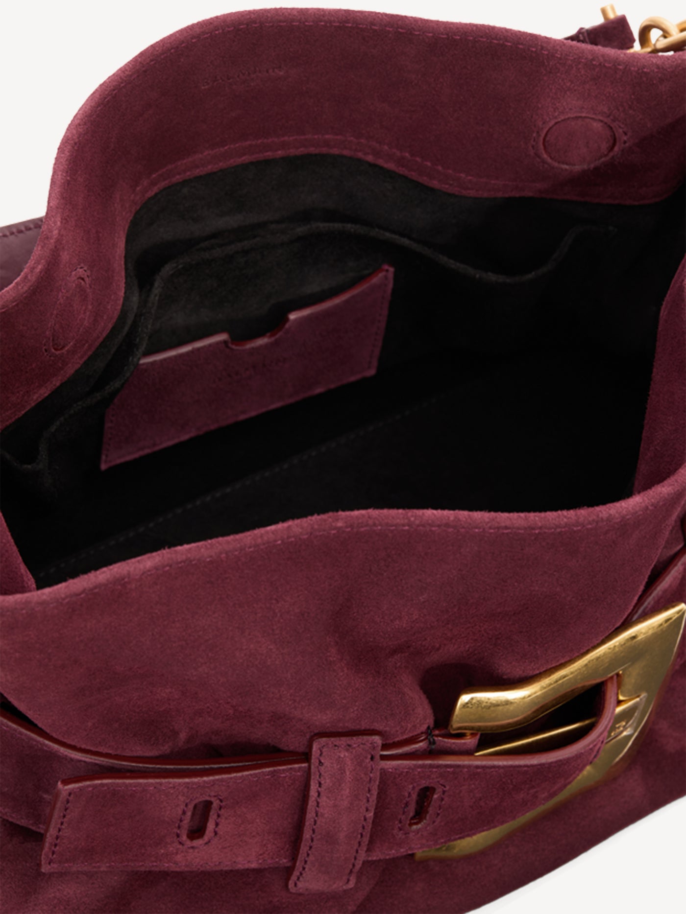 Medium Anthem suede leather bag
