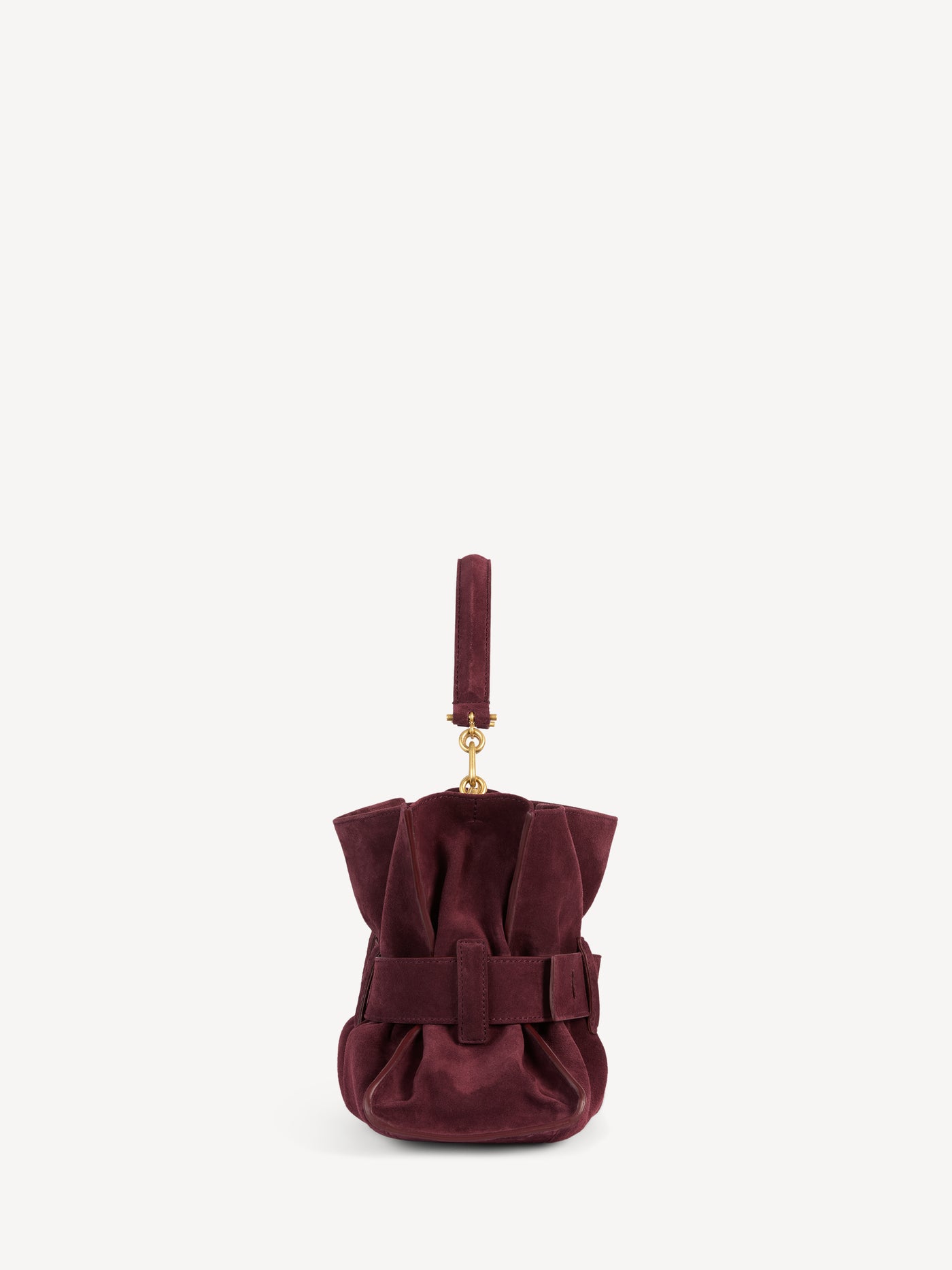 Medium Anthem suede leather bag