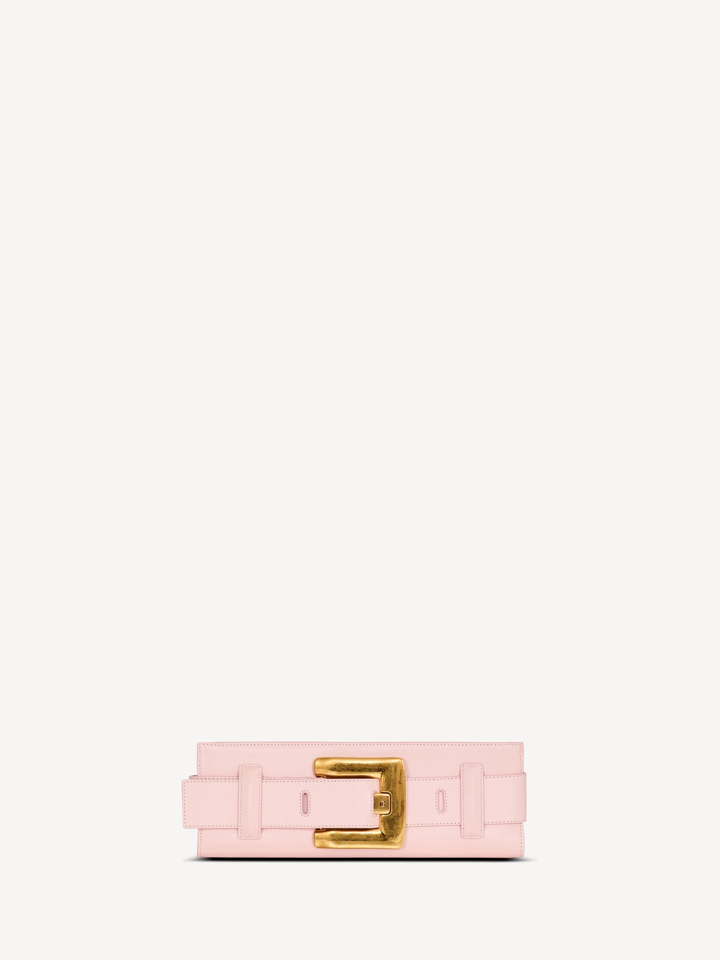 Anthem smooth leather clutch