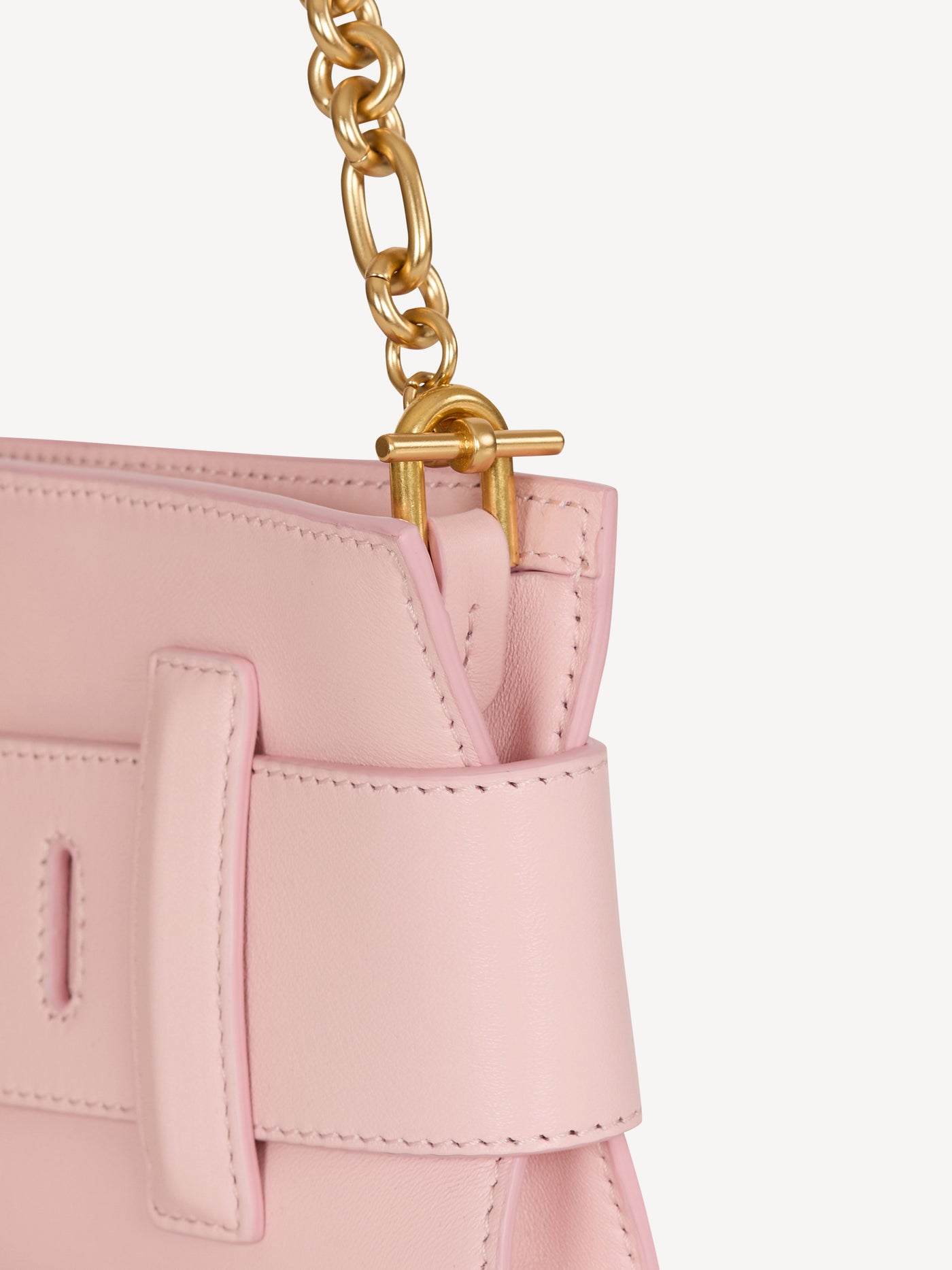 Anthem smooth leather clutch