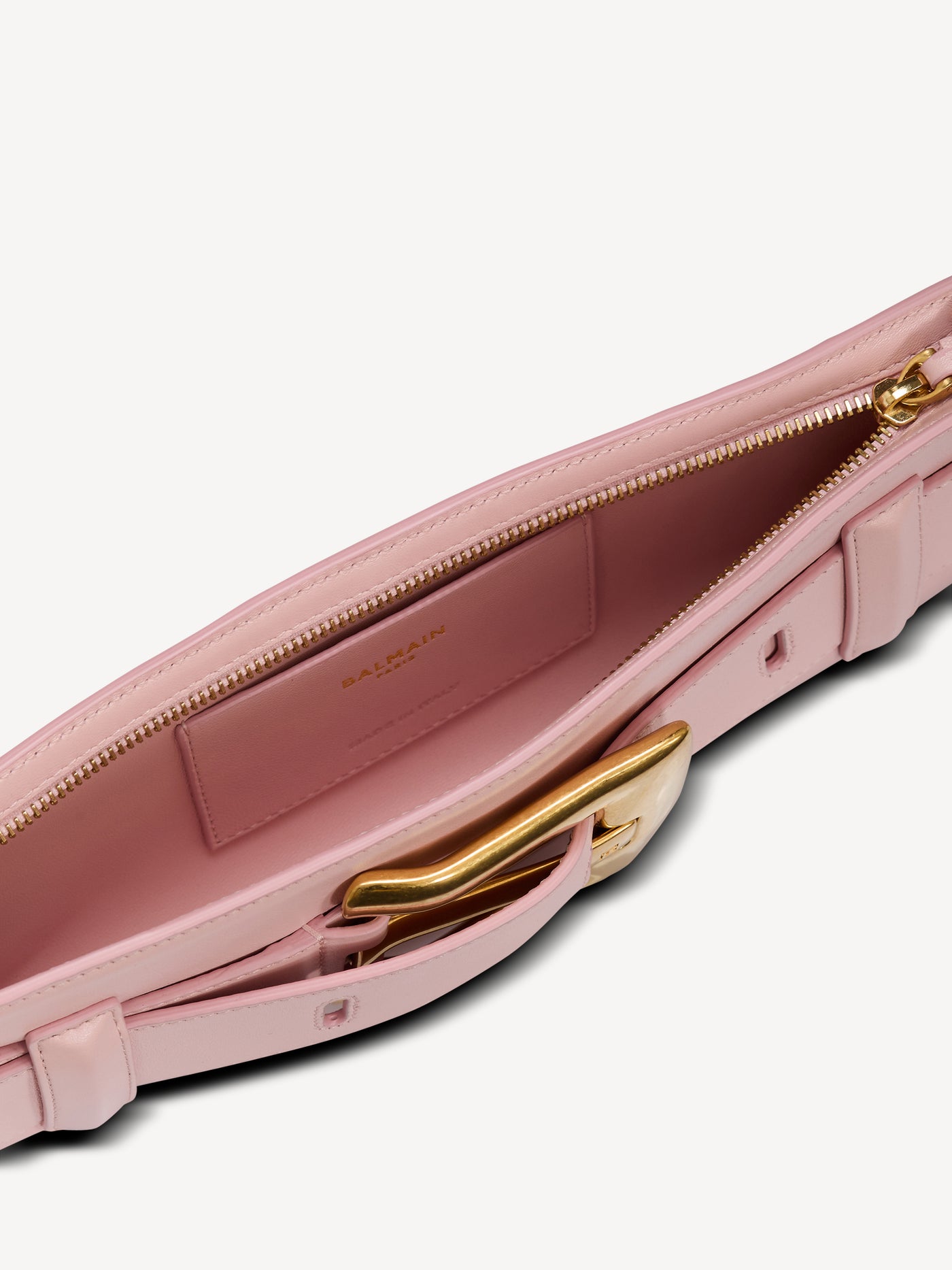 Anthem smooth leather clutch