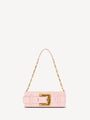 Anthem smooth leather clutch