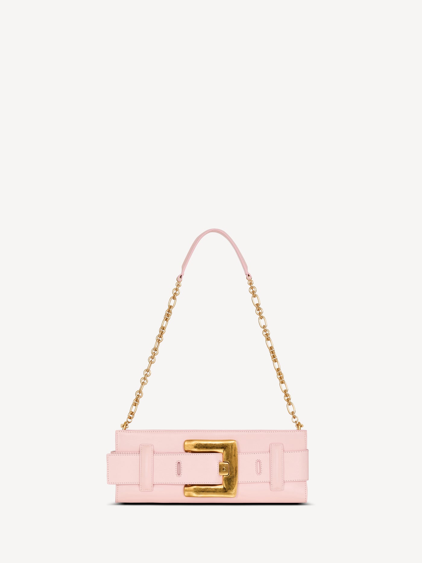 Anthem smooth leather clutch