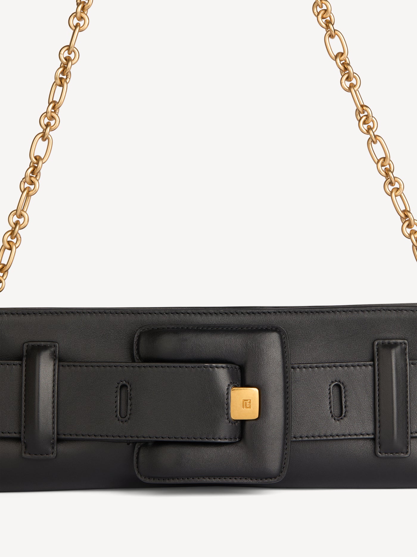 Anthem smooth leather clutch