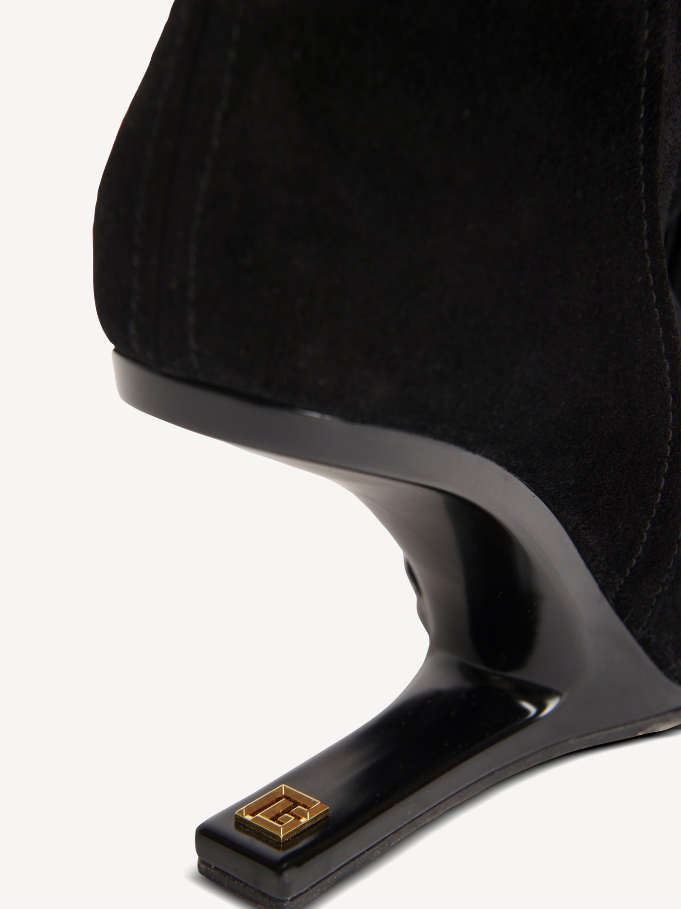 No Wedge suede leather ankle boots with tassel