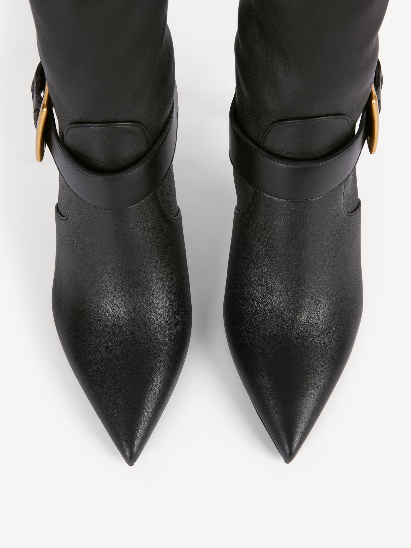 Anthem stretch leather ankle boots