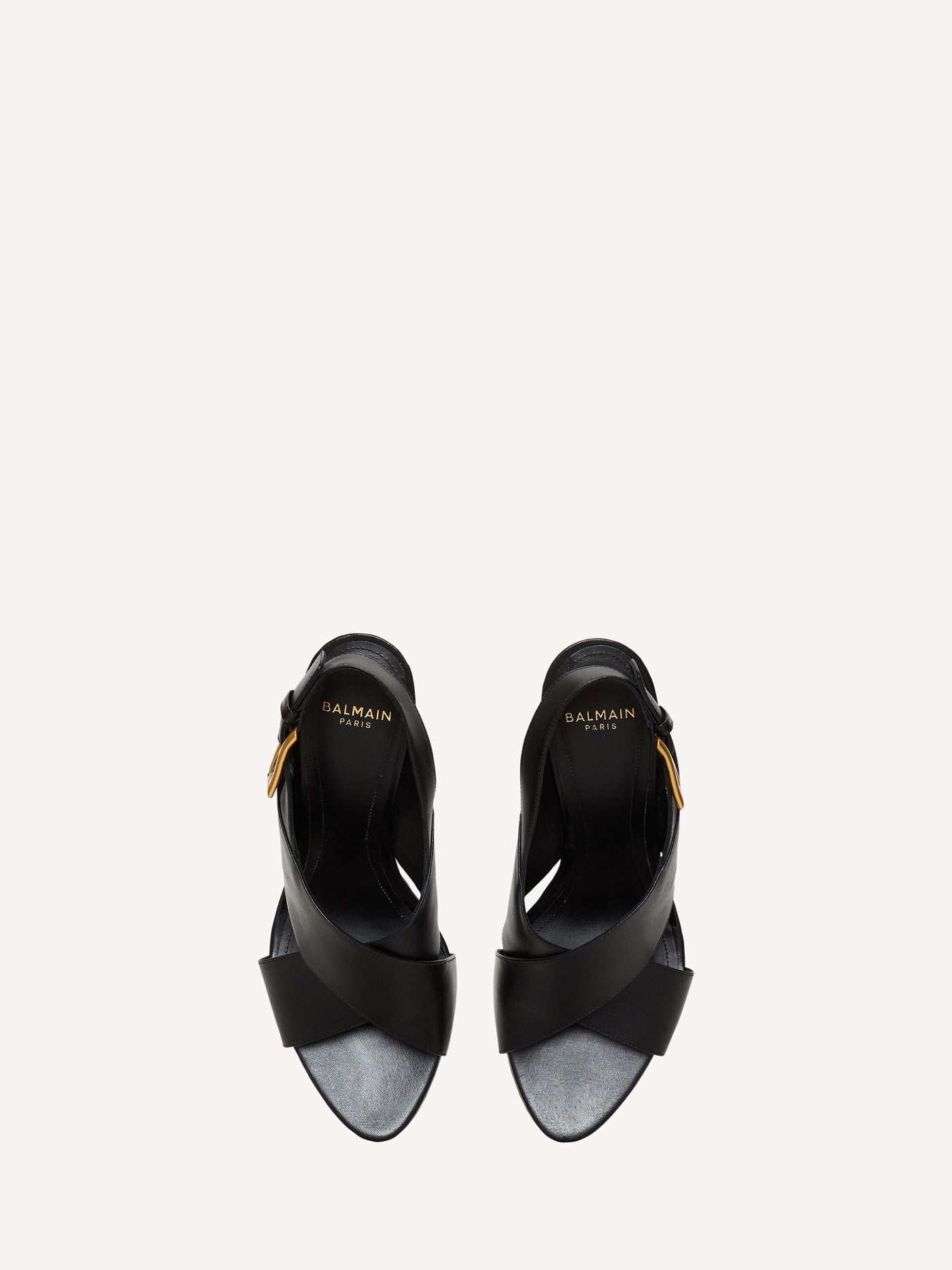 Anthem No Wedge smooth leather sandals